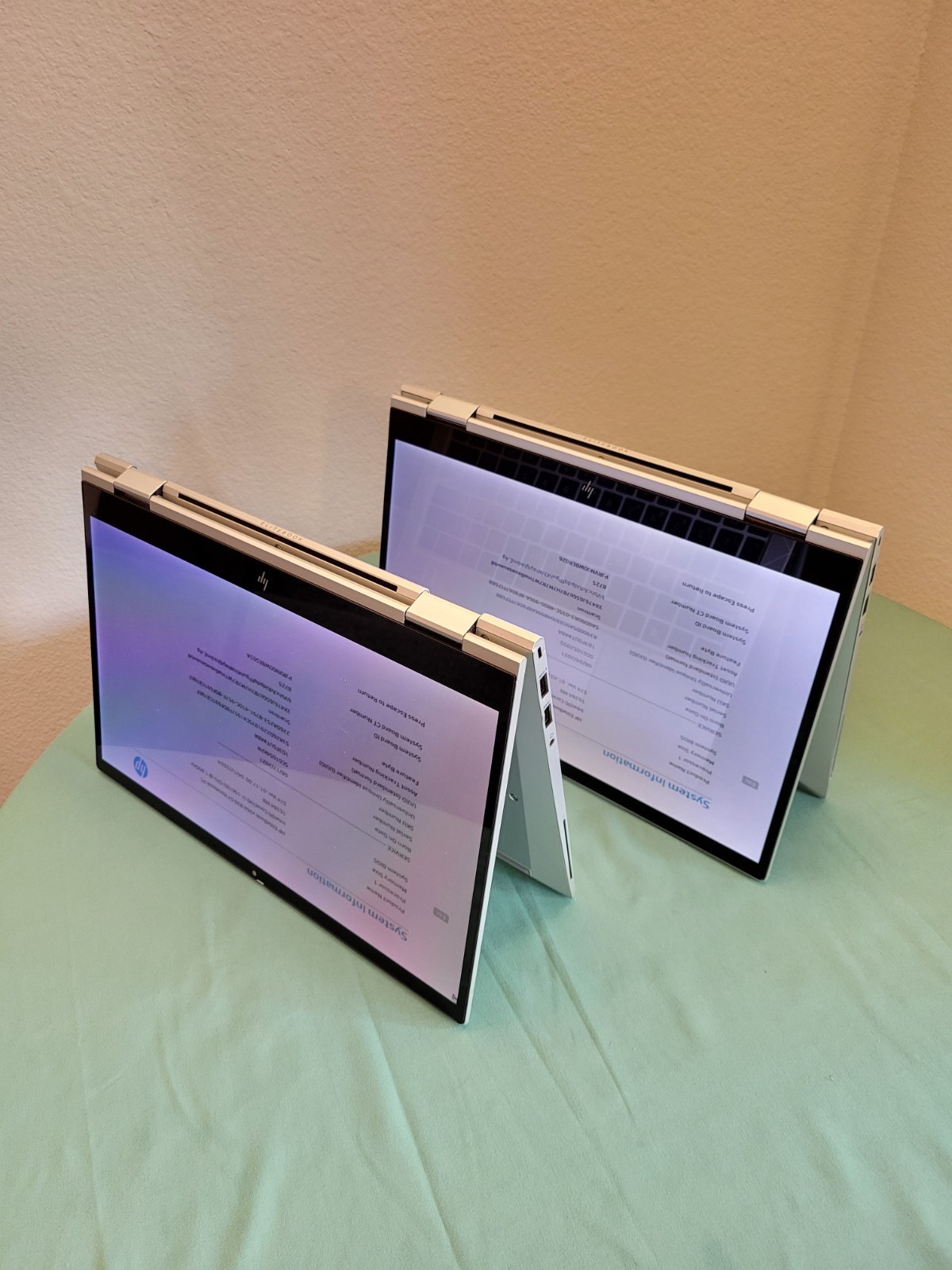 (Lot Of 2) HP EliteBook x360 830 G7 2-in-1 TOUCH 13.3" i7-10610U 16GB No SSD/OS