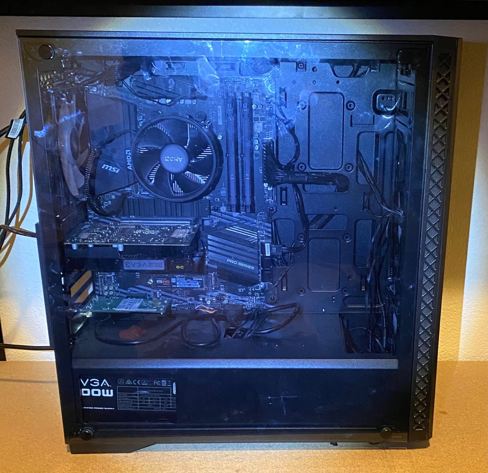 Gaming PC Desktop Computer Custom Built Beginner Parts CPU GPU RBG Ryzen Corsair
