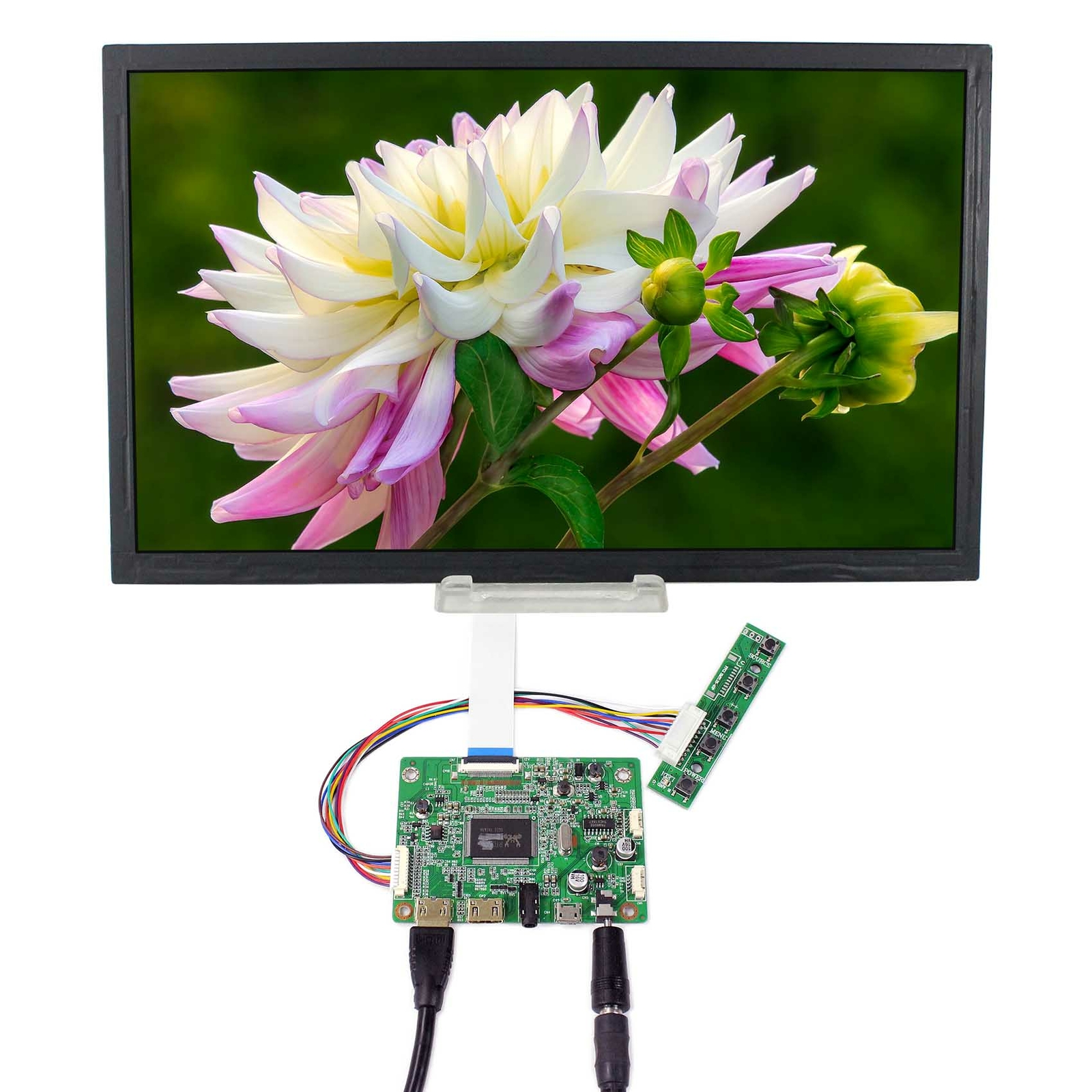 Mini HD LCD Controller Board 13.3inch NV133FHM-N53 1920x1080 IPS LCD Screen