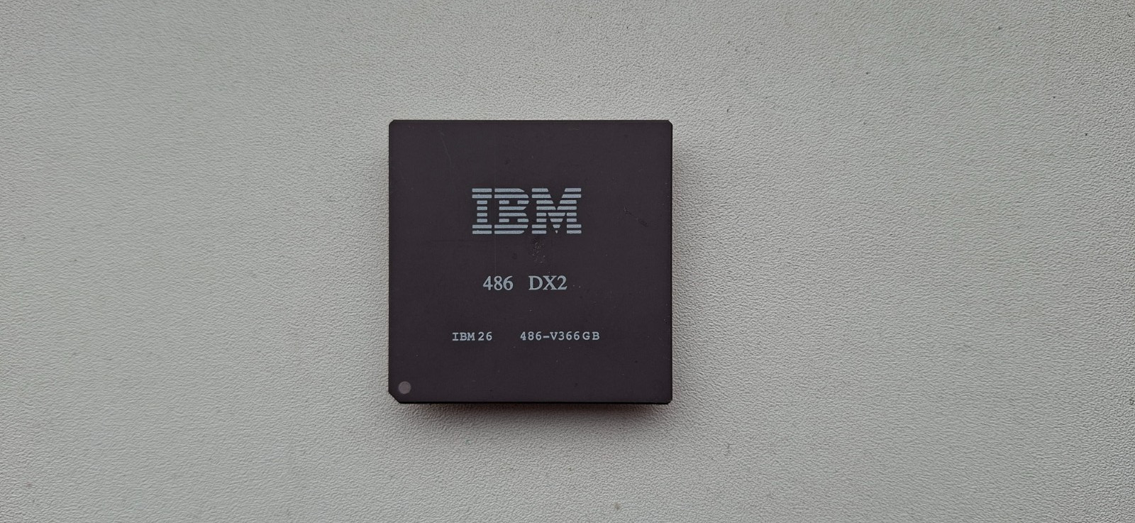 IBM 486 DX2-66 486-V366GB uncommon 486DX2-66 vintage CPU GOLD