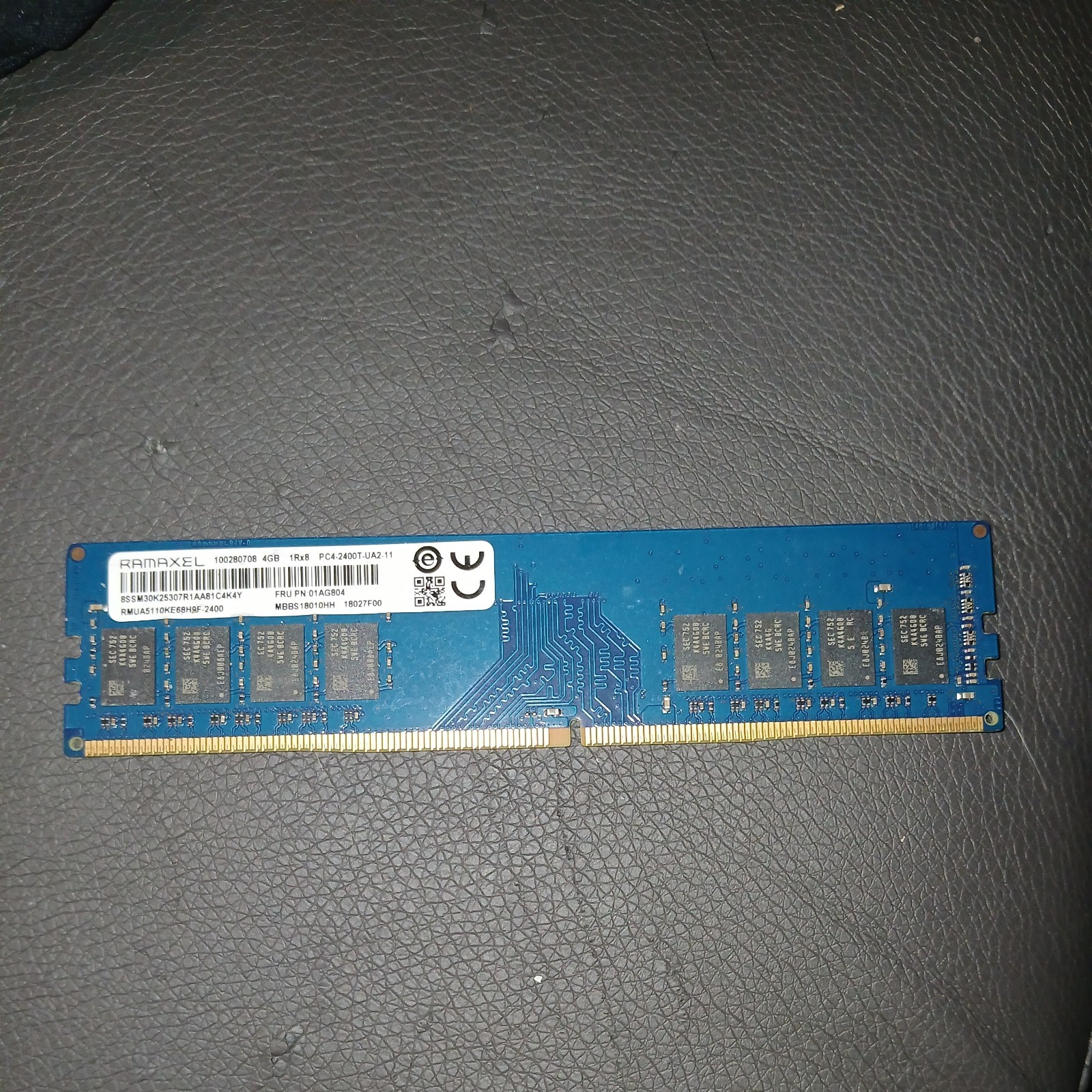 Ramaxel 4GB 1Rx8 PC4-2400T-UA2-11 RMUA5110KE68H9F-2400 Memory RAM