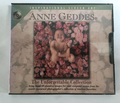 Anne Geddes The Unforgettable Collection Inspirational Screen Art CD-ROM