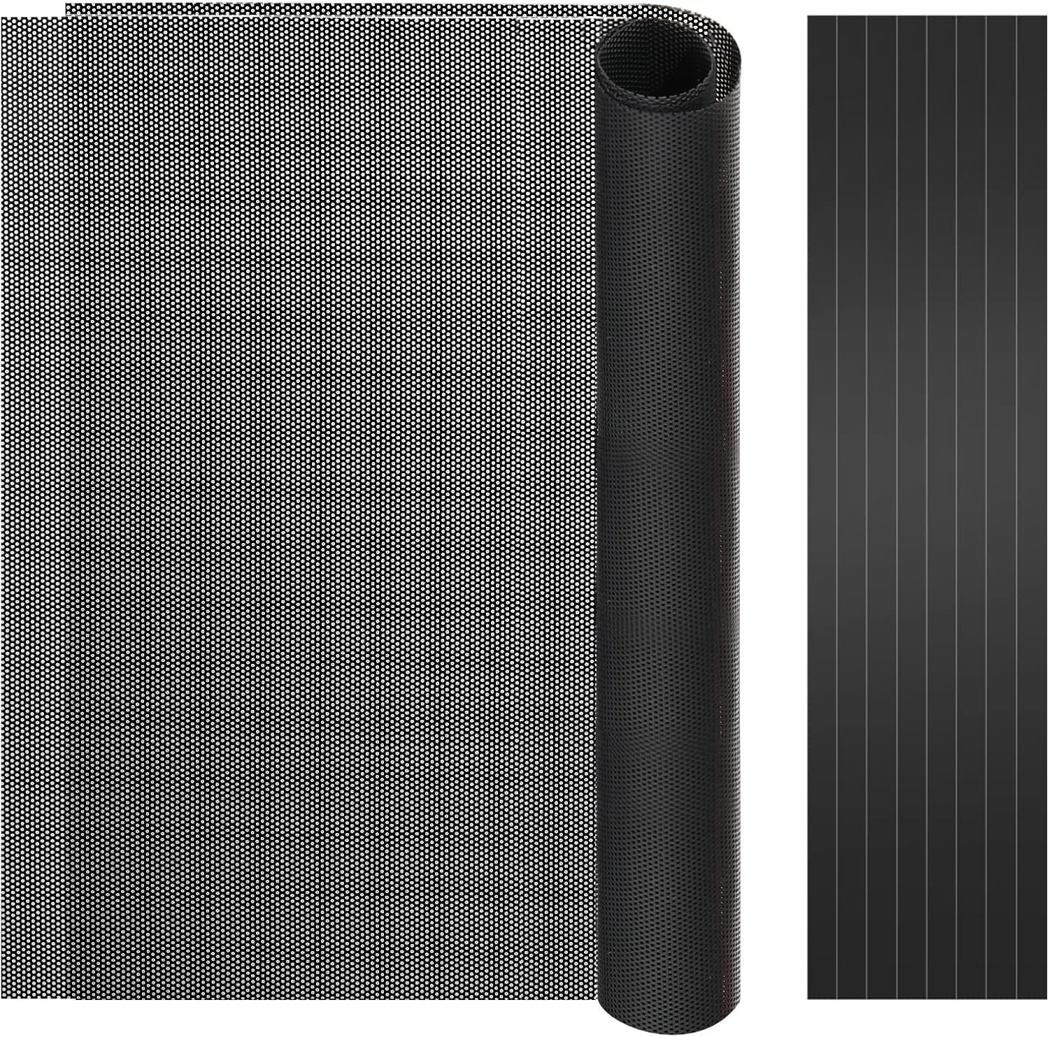 MoKo DIY PC Case Dust Mesh Filter 2 Pack Magnetic Dustproof Cover for Computer