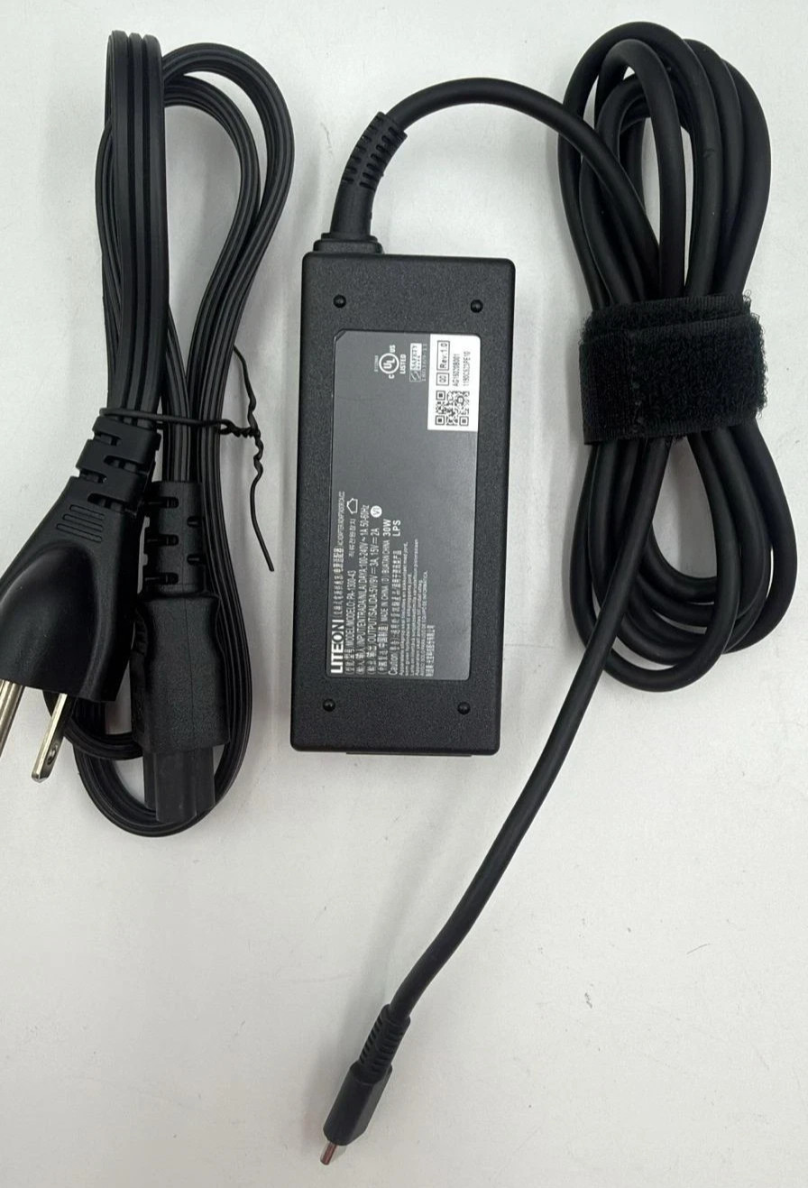 Genuine Lite-On PA-1300-43 USB-C Type-C Charger 30W 15V 2A Slim Adapter OEM