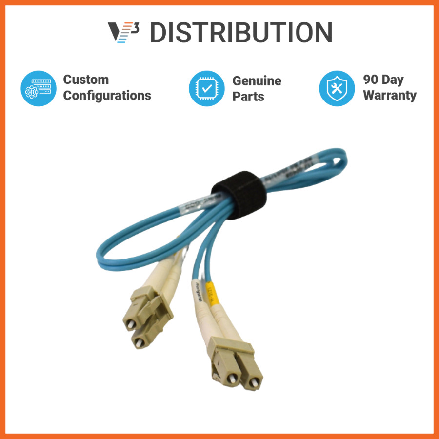 NetApp OM4 LC-LC Fiber Cable 18in, 112-00608