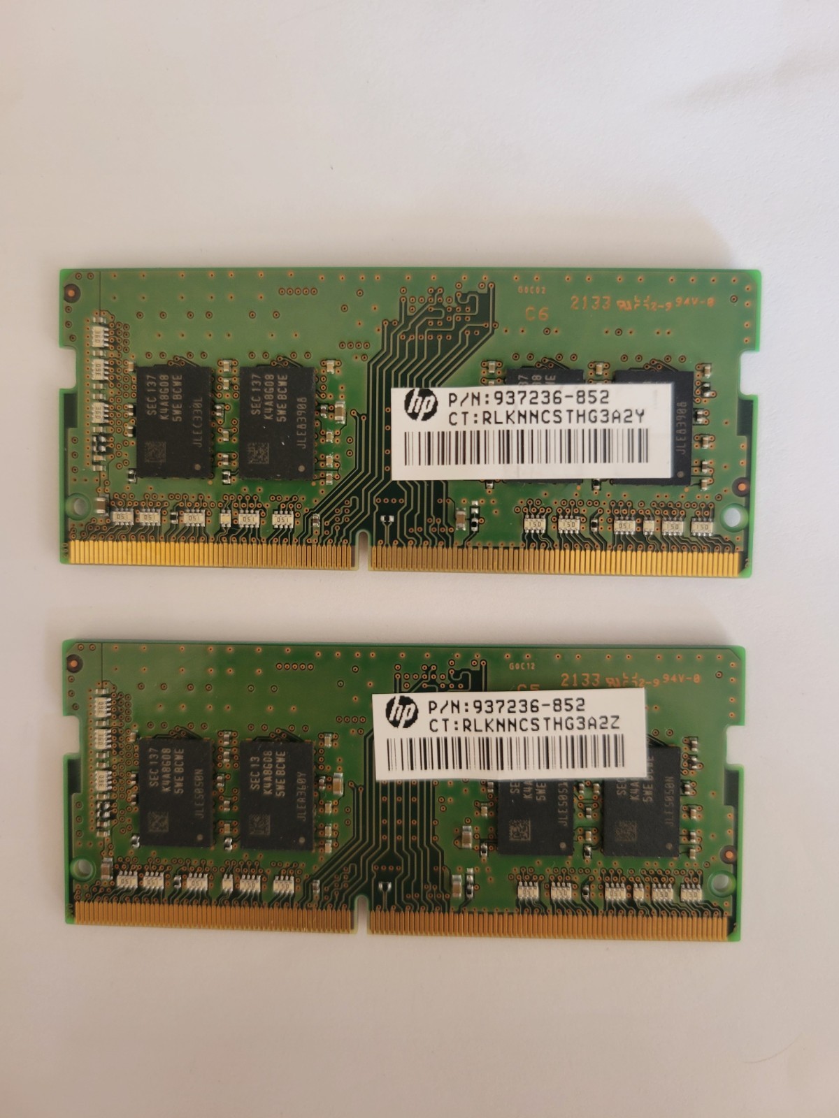 Samsung 8GB PC4-25600 DDR4-3200 SO-DIMM Memory - M471A1K43EB1-CWE HP 937237-852