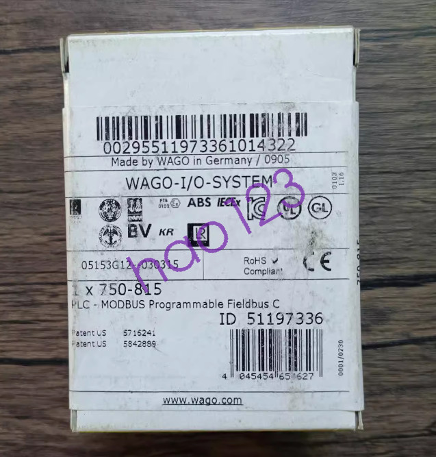 1 pcs NEW WAGO 750-815 module DHL/FedEx fast shipping