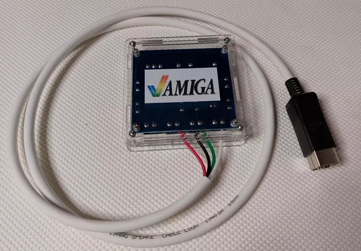Amiga 500 600 1200 A500 Plus 20-pin 24-pin PC ATX Power Supply PSU Adapter