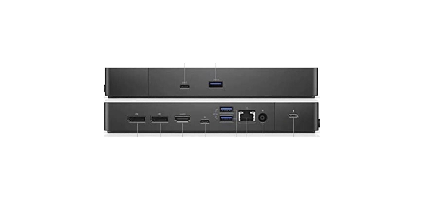 Lot of 10 Dell WD19TBS Thunderbolt USB 3.0 USB-C Dock HDMI, No AC: Excellent