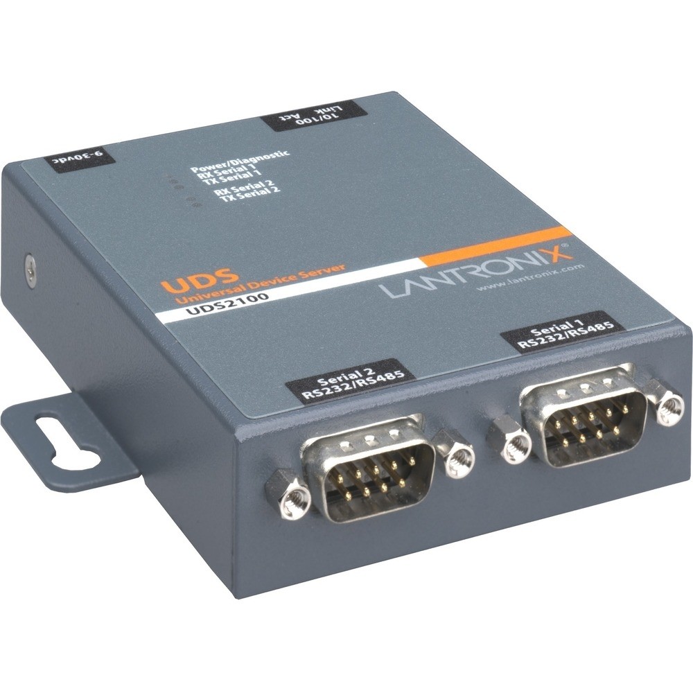LANTRONIX UD2100002-01 Uds2100 2 Port Device Server International Power Supply