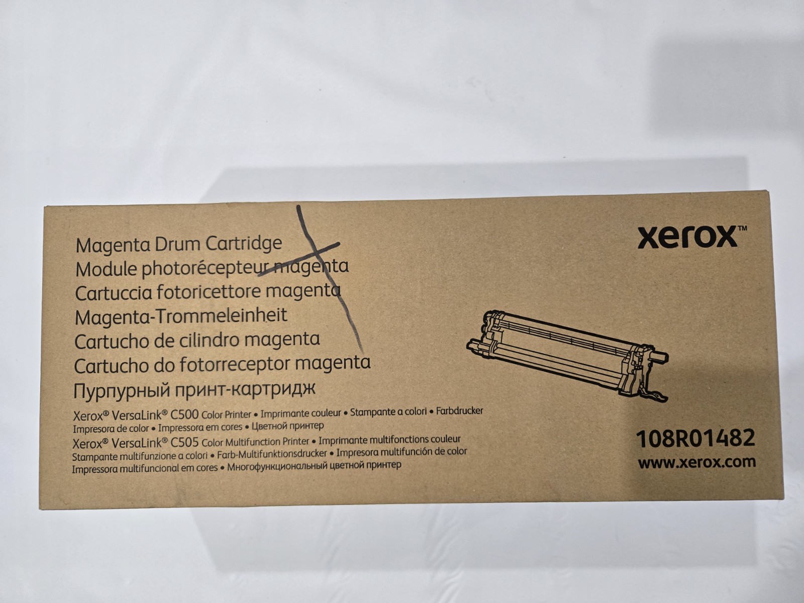 Xerox 108R01482 Drum Cartridge for Versalink C500 C505 - Magenta