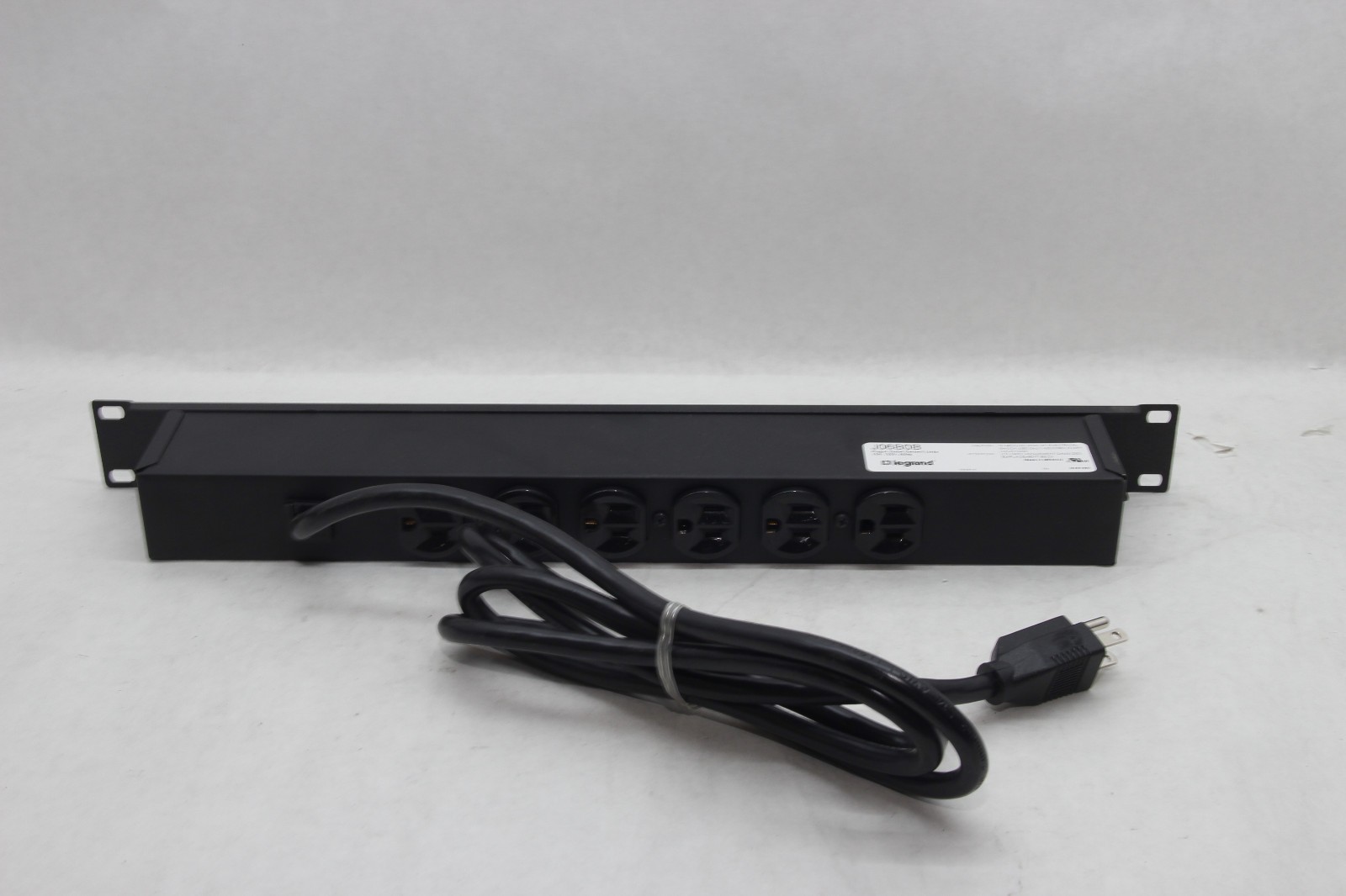 Legrand J06B0B | 15A Power Strip, 6' Cord -- No Original Packaging, UNUSED