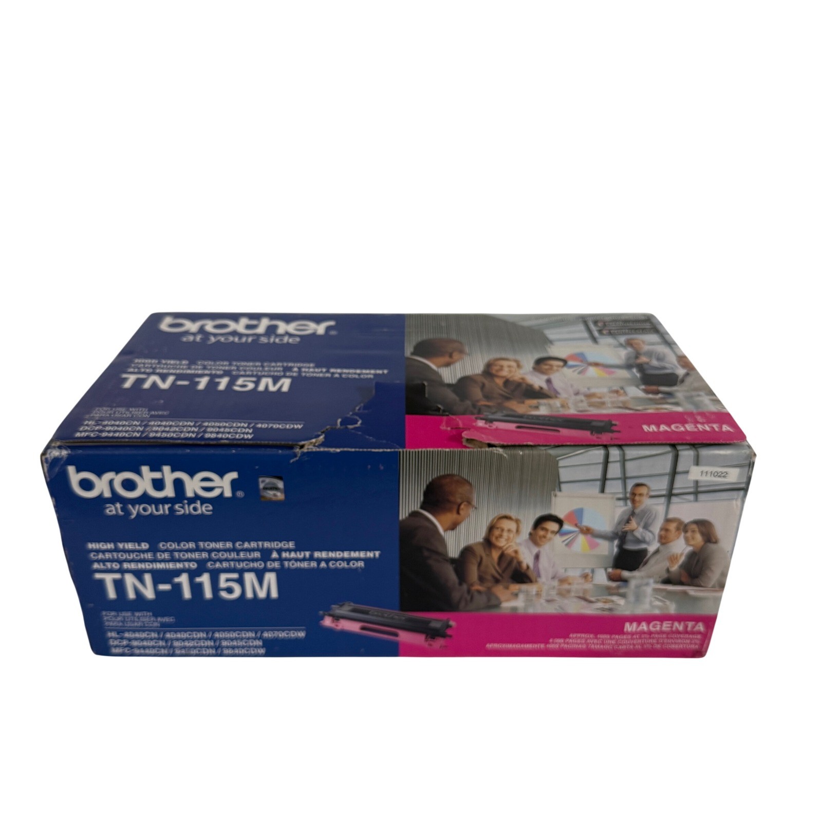Brother TN-115M Genuine Magenta High Yield Toner Cartridge NEW Open Box