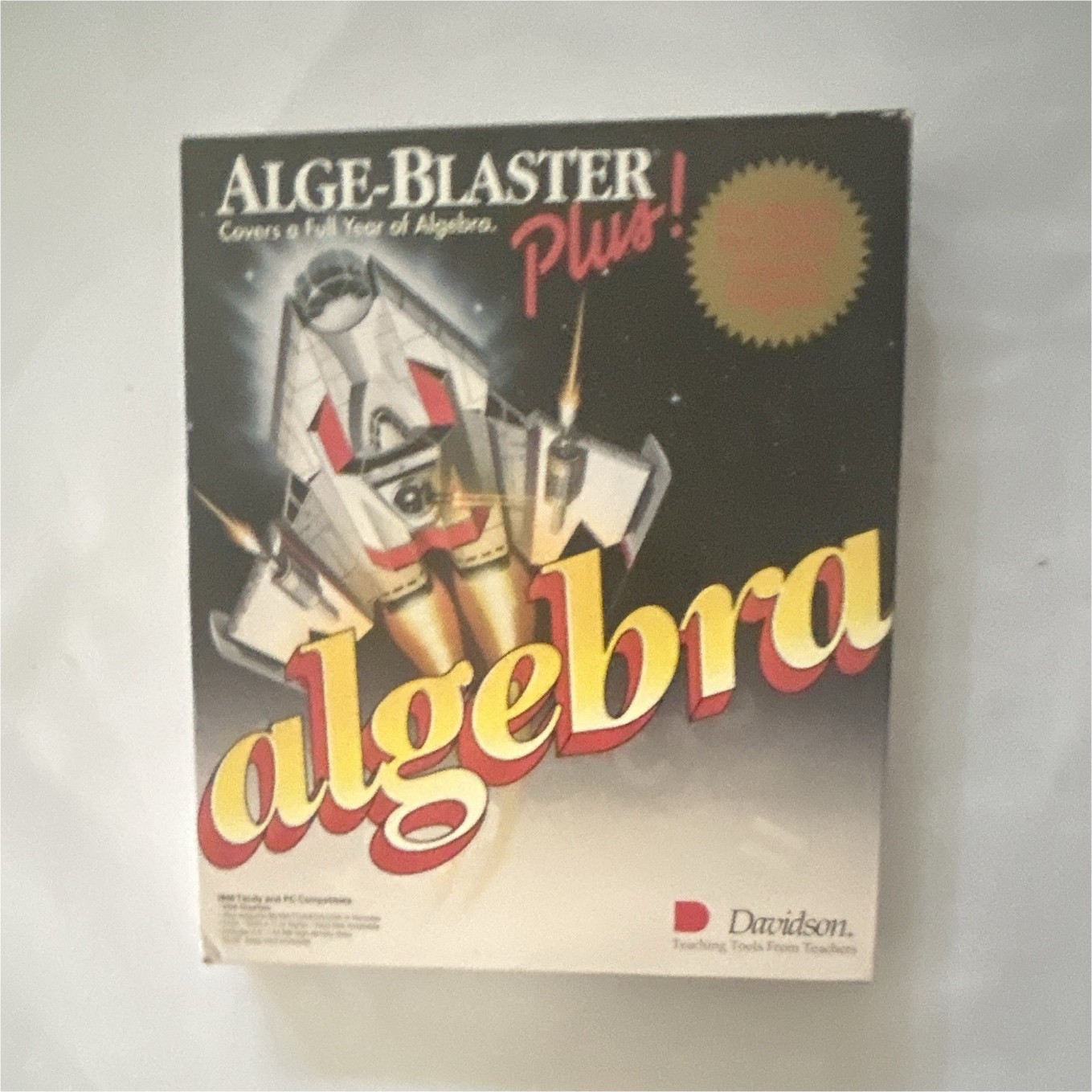 Davidson Alge-Blaster Plus Algebra Mathematics Educational Software