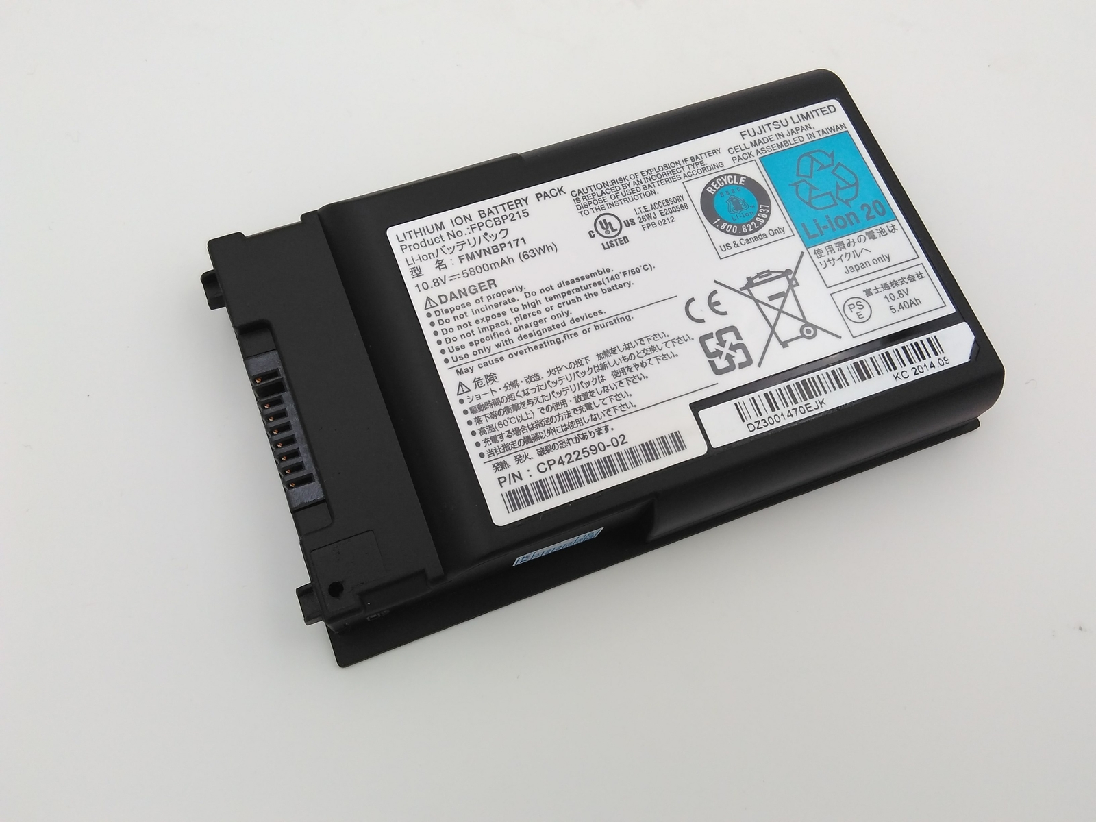 FPCBP215 Battery For Fujitsu LifeBook T730 T731 T900 T4310 T4410 T5010 FPCBP280