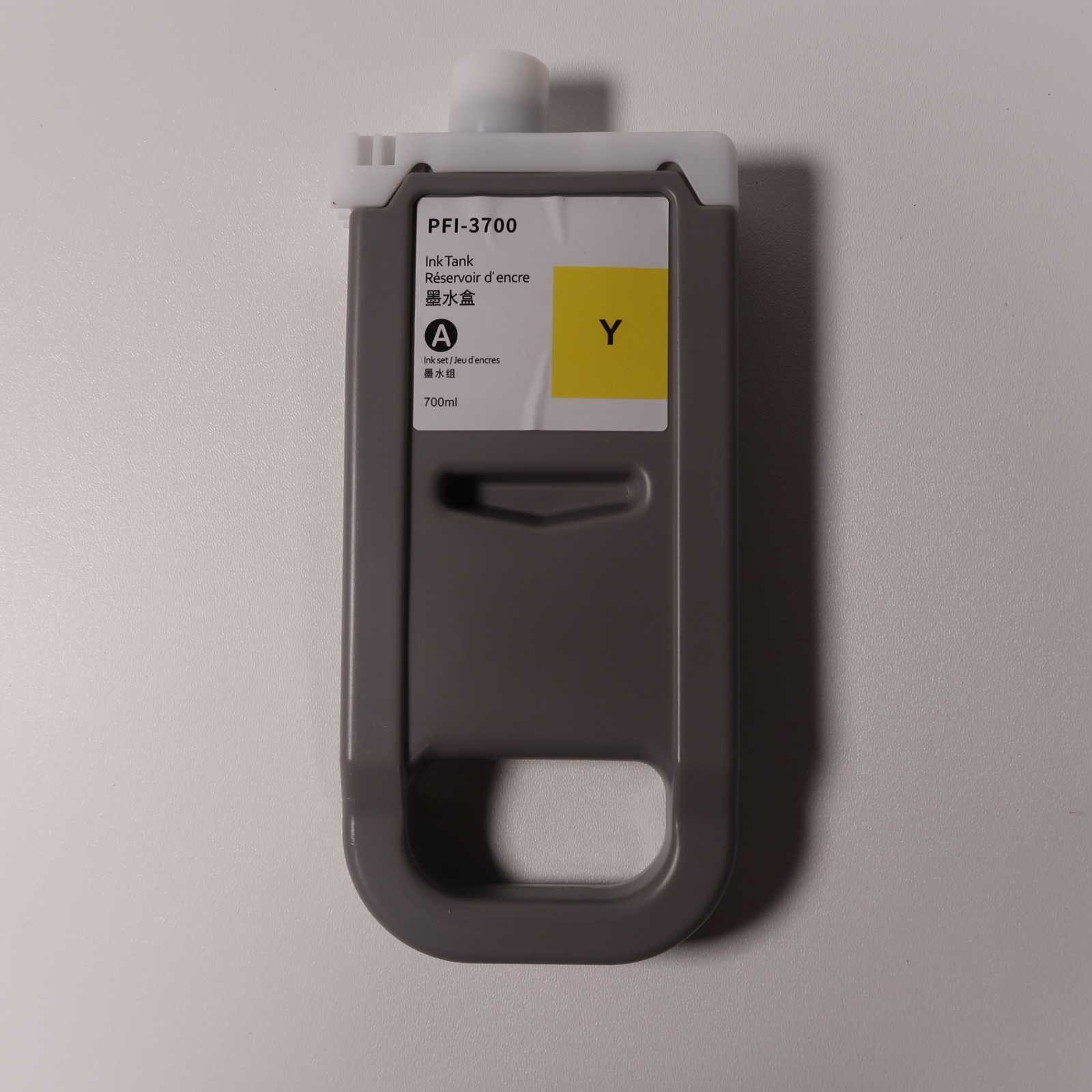 PFI-3700 Compatible Y Yellow Ink Cartridge Pigment Canon TX2000/TX3000/TX4000