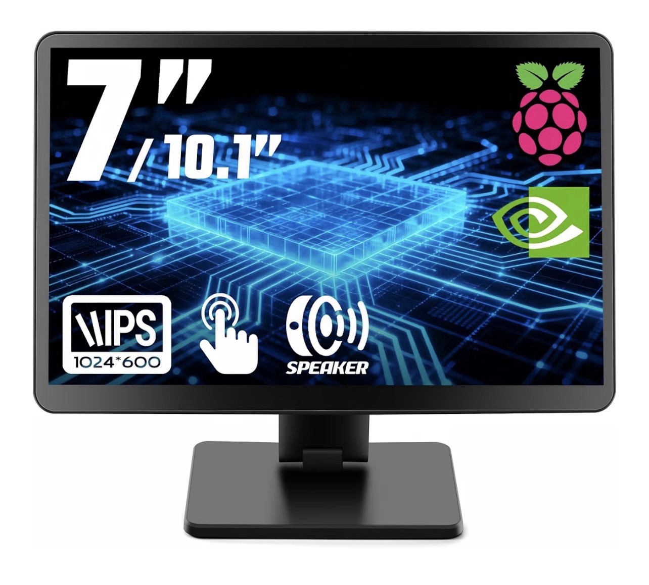 KOGODA 7-inch Mini Monitor with Touchscreen for Raspberry Pi, Computer, SBC