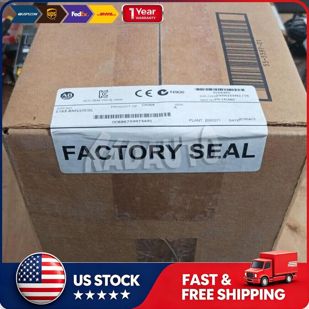 Allen Bradley 1783-BMS10CGL AB  SER A ETHERNET SWITCH  1783BMS10CGL US Free Tax
