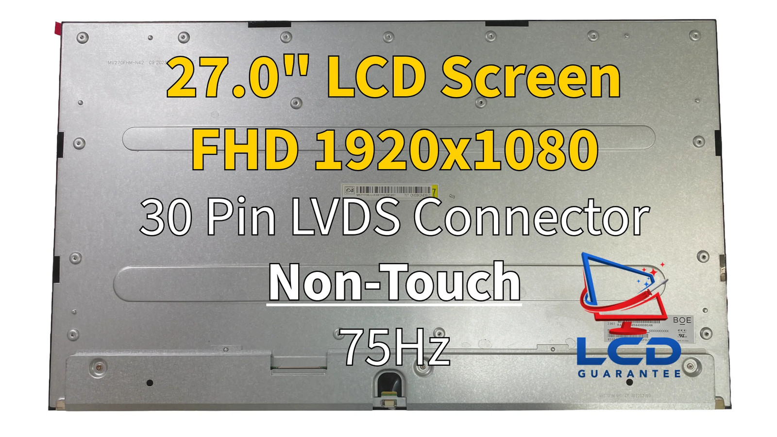 HP 27-CR1039 27" FHD 75Hz Non Touch AIO LCD Screen