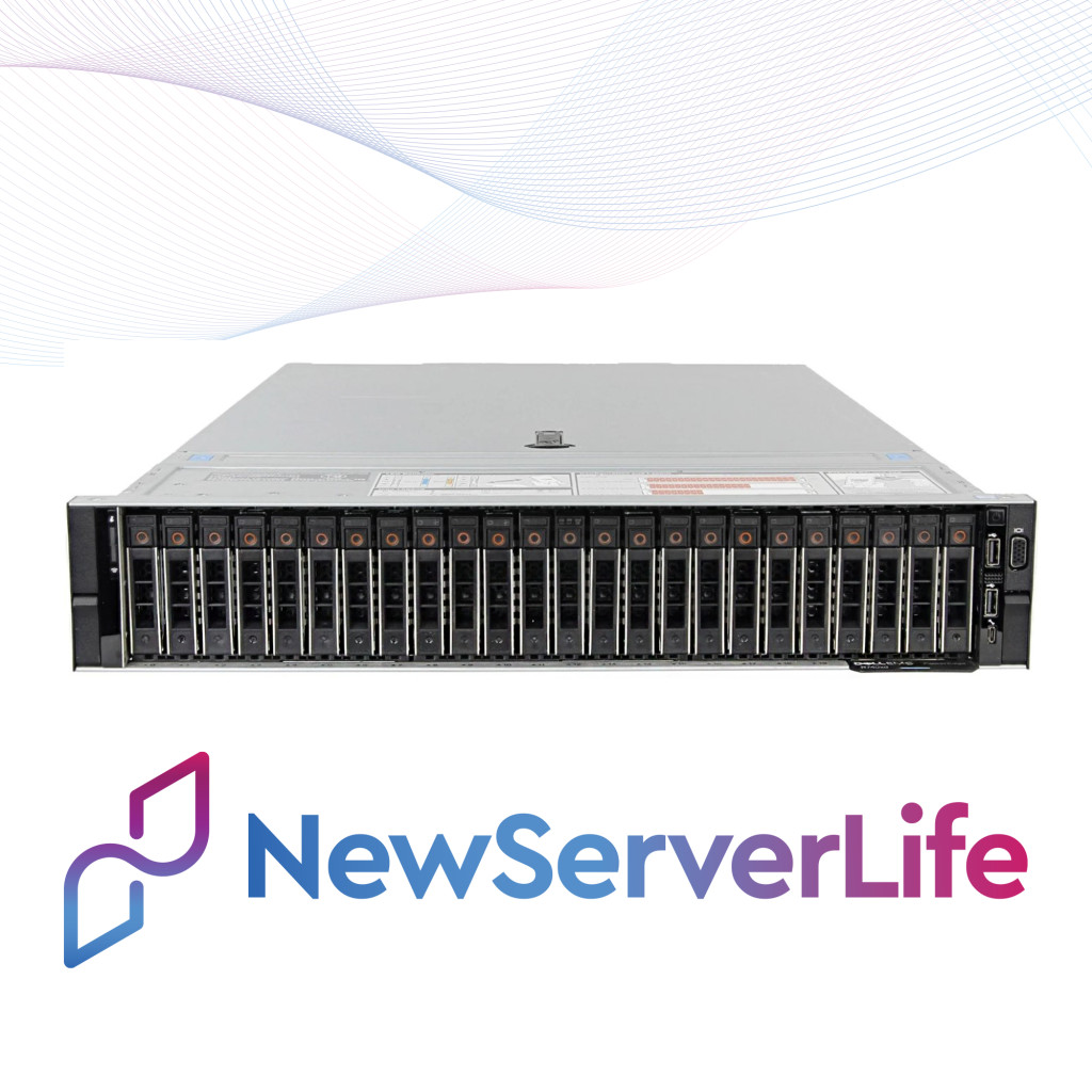 DELL R740xd 24SFF Server 2x Gold 6230 2.1GHz =40 Cores 64GB H730p 4xRJ45