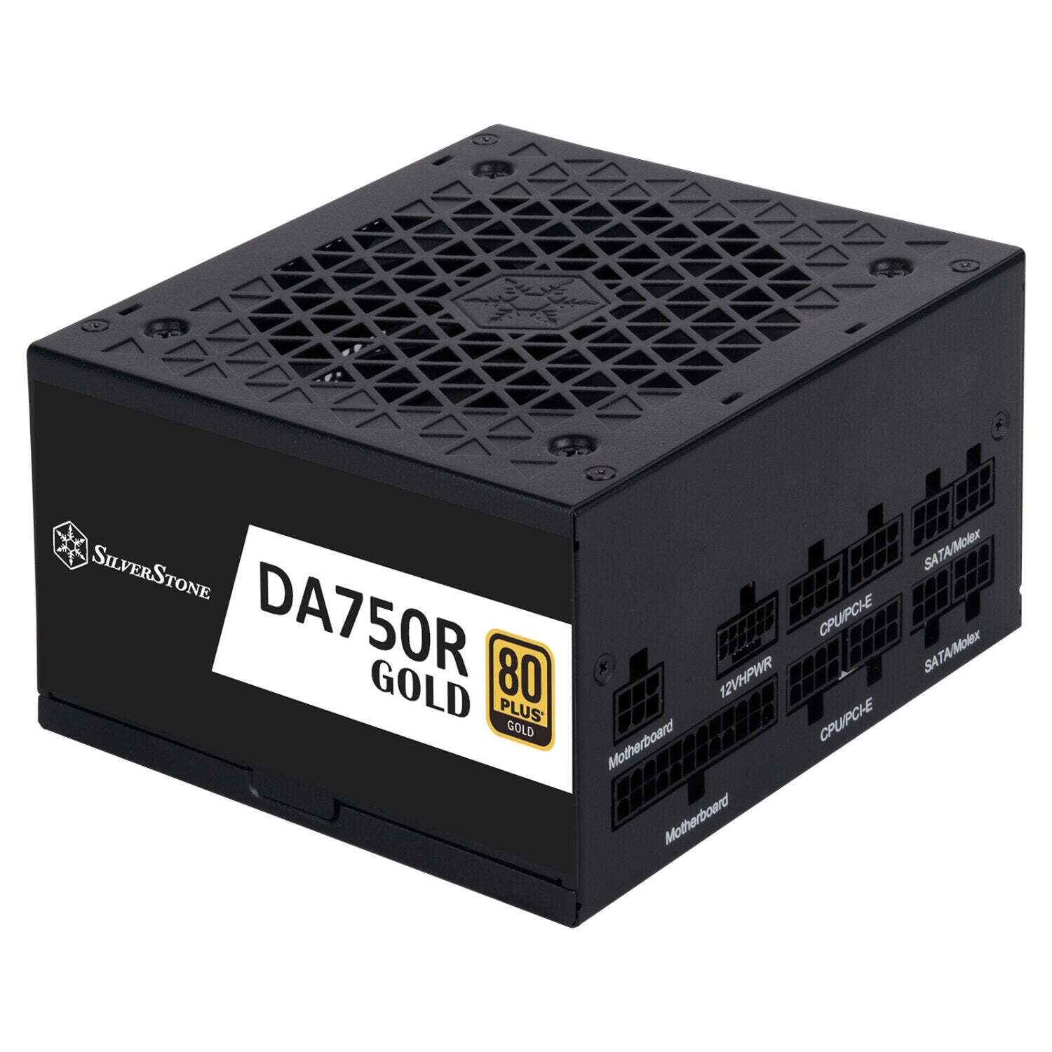 SilverStone DA750R-GM 80 PLUS Gold 750W ATX 3.0 & PCIe 5.0 Fully Power Supply