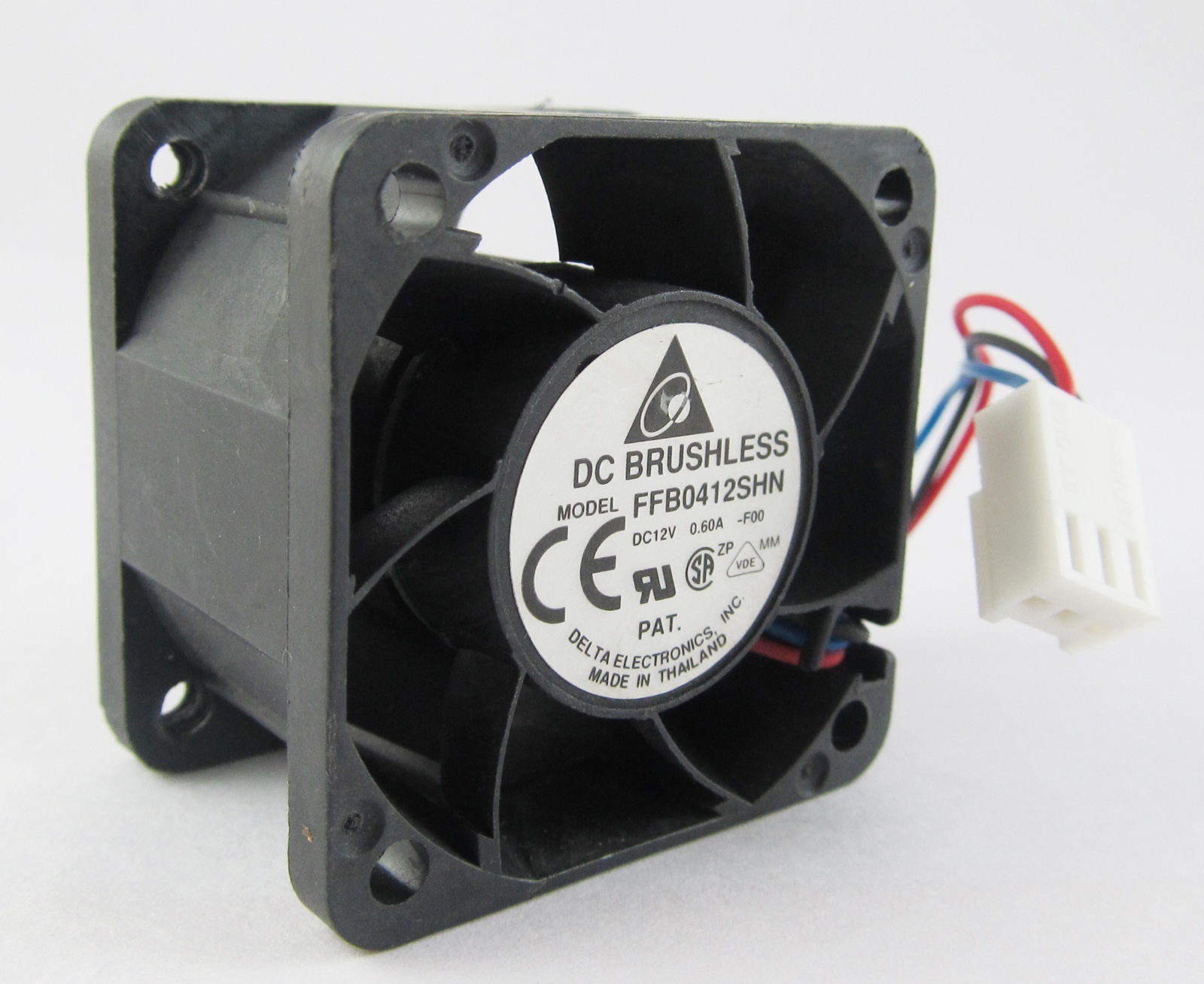 1 x DELTA FFB0412SHN 40x40x28mm 40mm 4028 DC 12V 0.6A Cooling Fan 3pin Connector