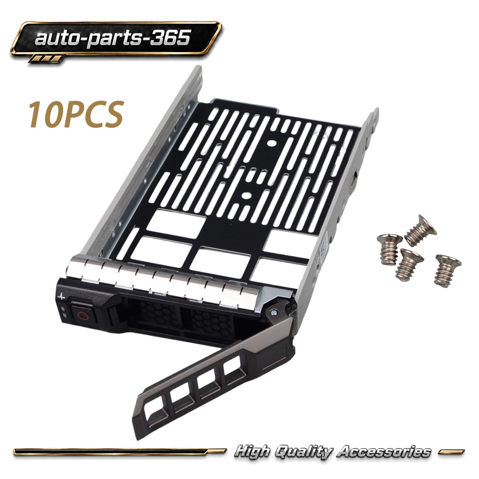 10PCS 3.5in SAS SATA Drive Tray Caddy For Dell PowerEdge R730xd T630 KG1CH New