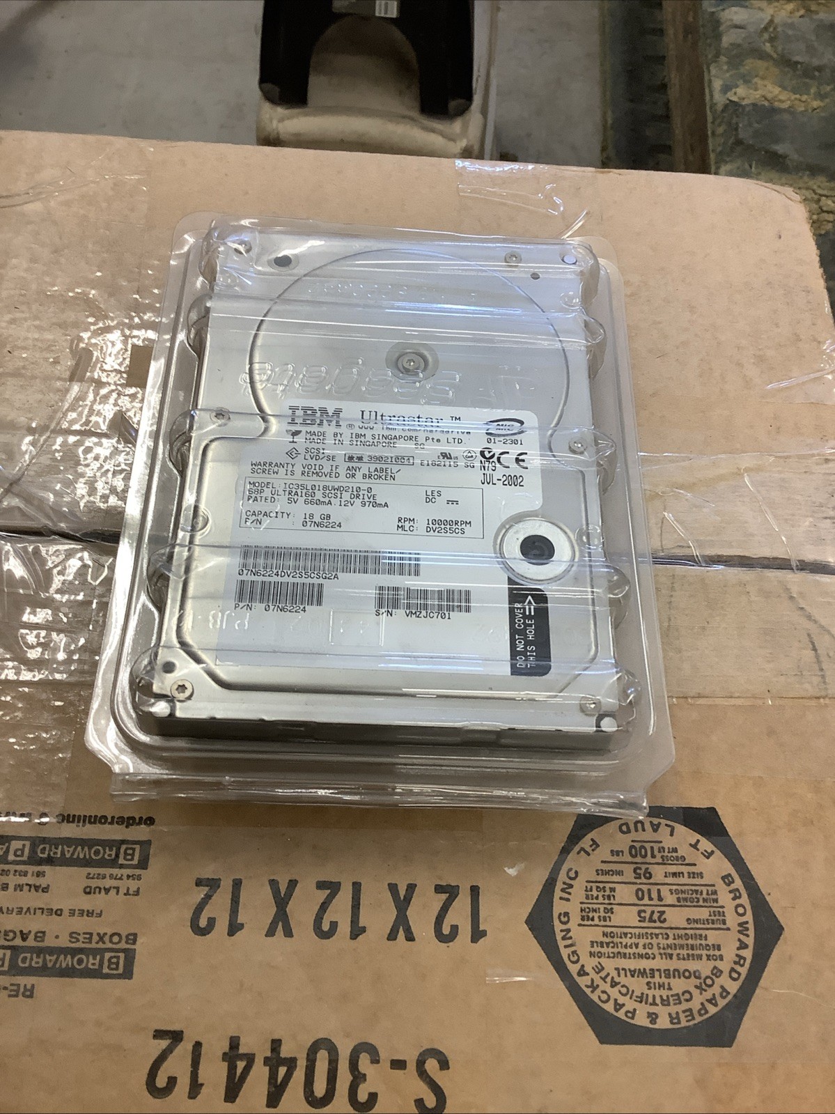 IBM Ultrastar SCSI Drive
