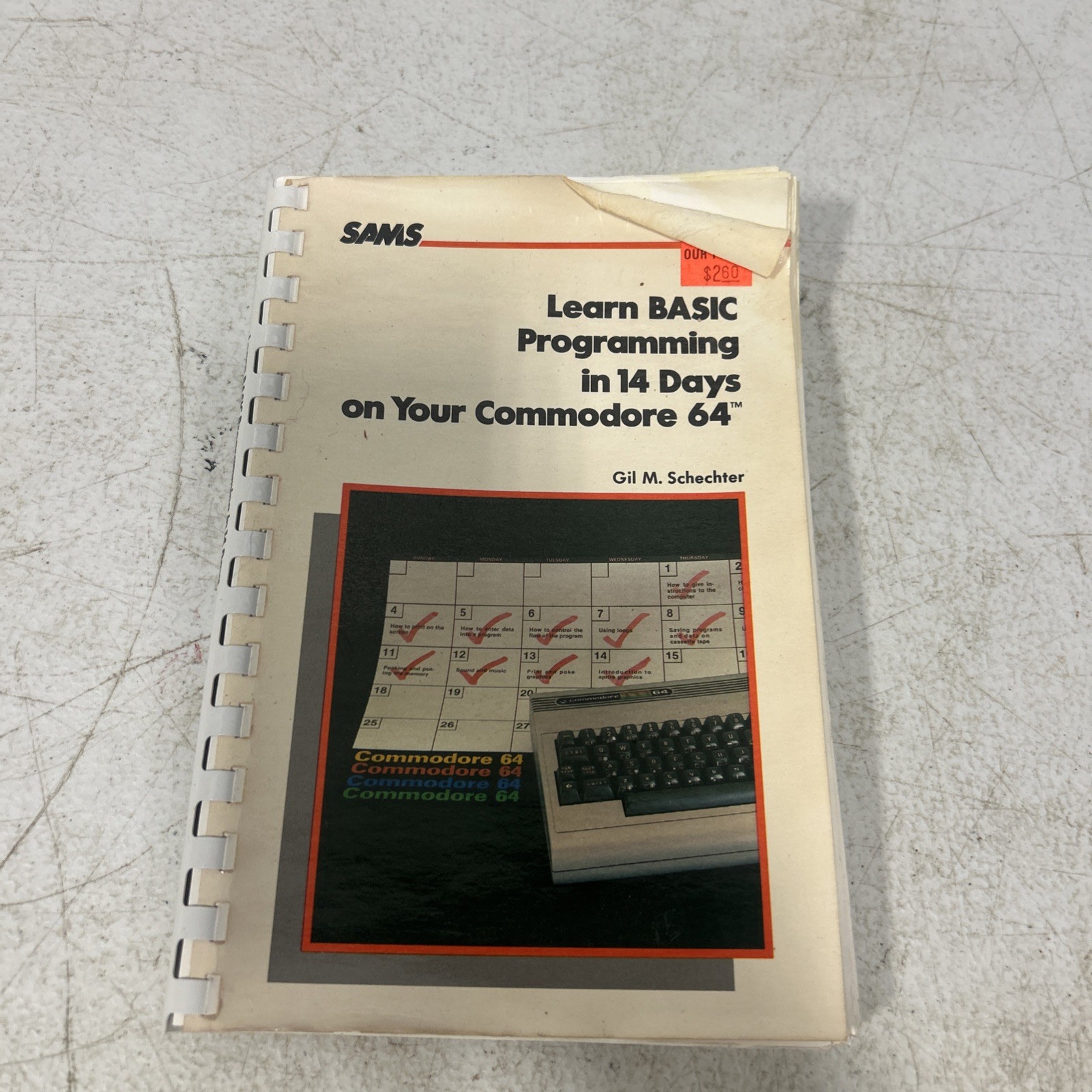 Learn BASIC Programming in 14 Days on your Commodore 64 1984 Spiral Bound 