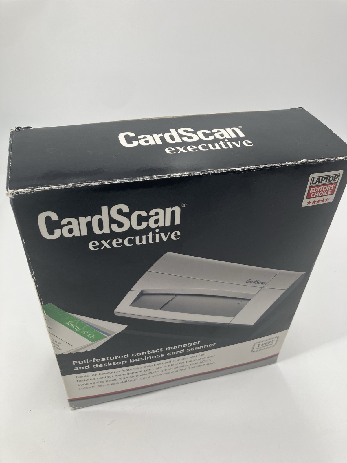 CardScan Executive 800C Business Card Pass-Through Scanner for PC and Mac