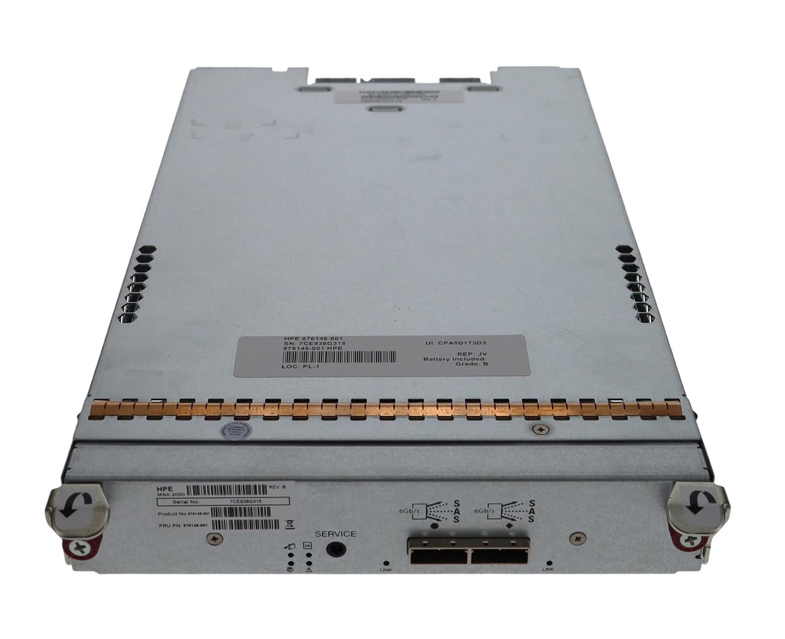 HPE MSA 2050 876146-001SPS-6GB SAS I/O EXPANSION MODULE