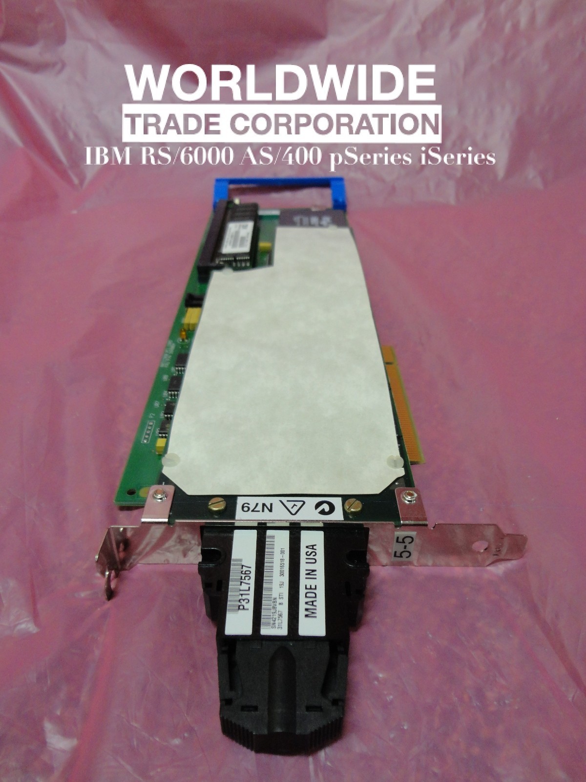 IBM 31L7567 ESCON Channel PCI Adapter Type 5-5 p series, RS6000