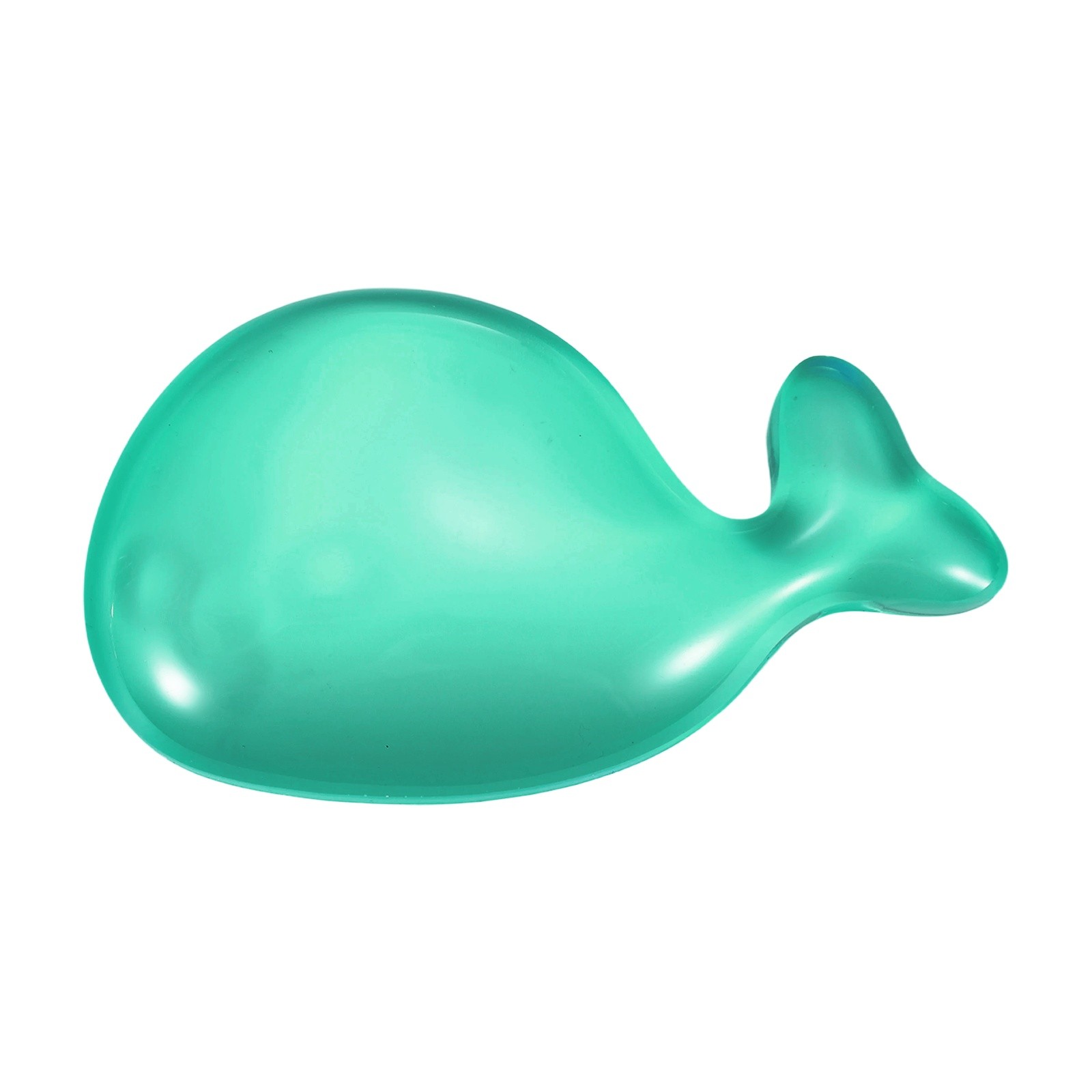 Gel Wrist Rest Wrist Support for Mouse Whale Shape for Office Green