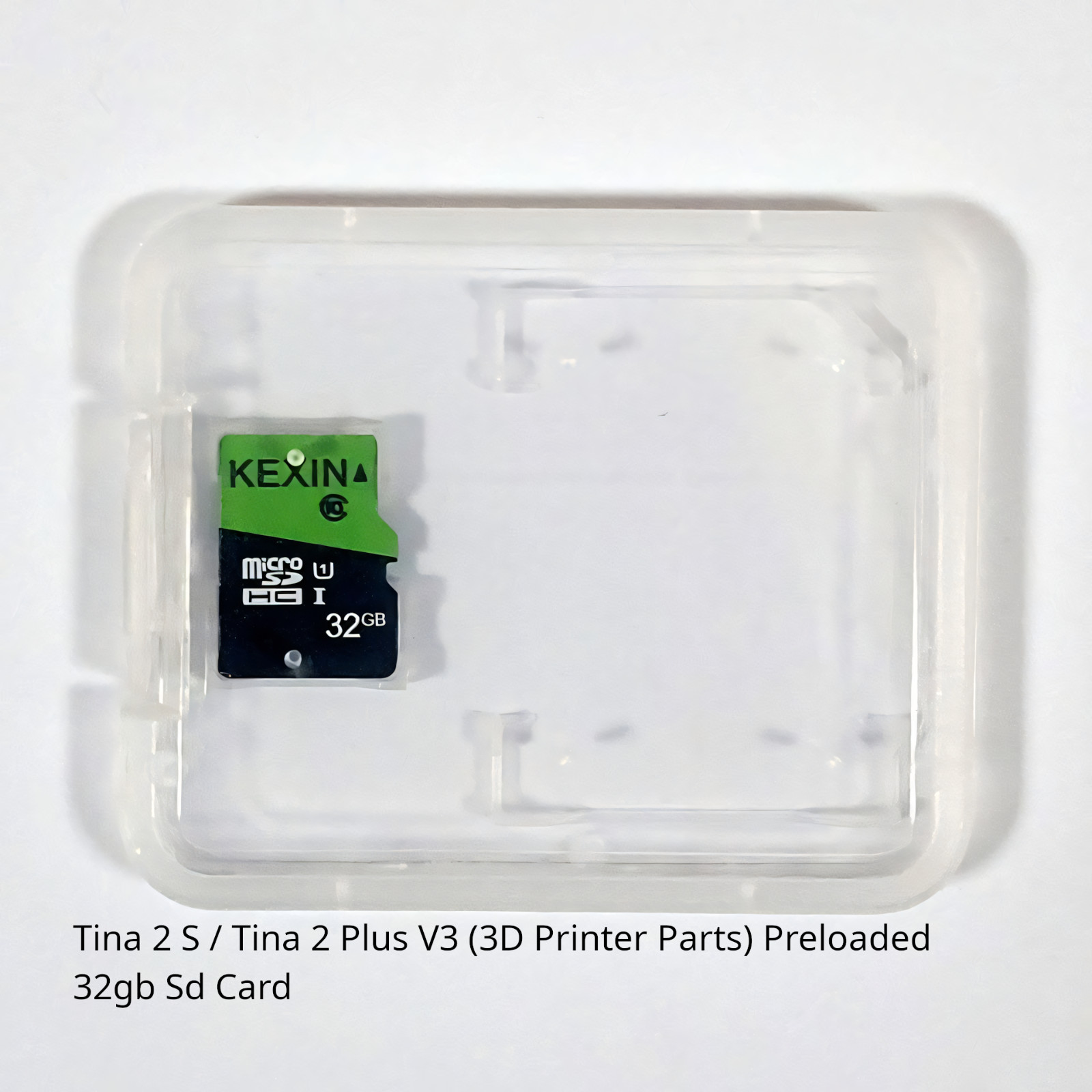 Tina 2 S / Tina 2 Plus V3 (3D Printer Parts) Preloaded 32gb Sd Card