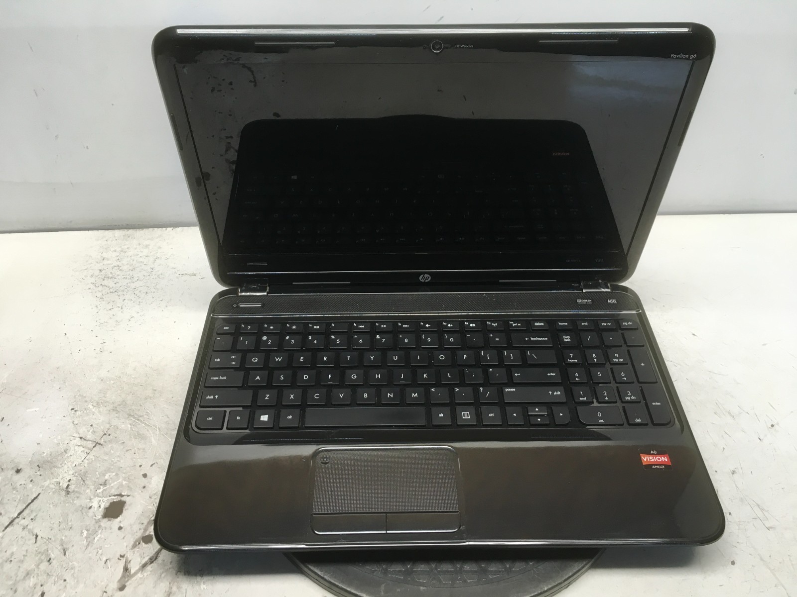 HP Pavilion G6-2342DX AMD A8-4500M 1900MHz 4 GB NO HDD No Batt