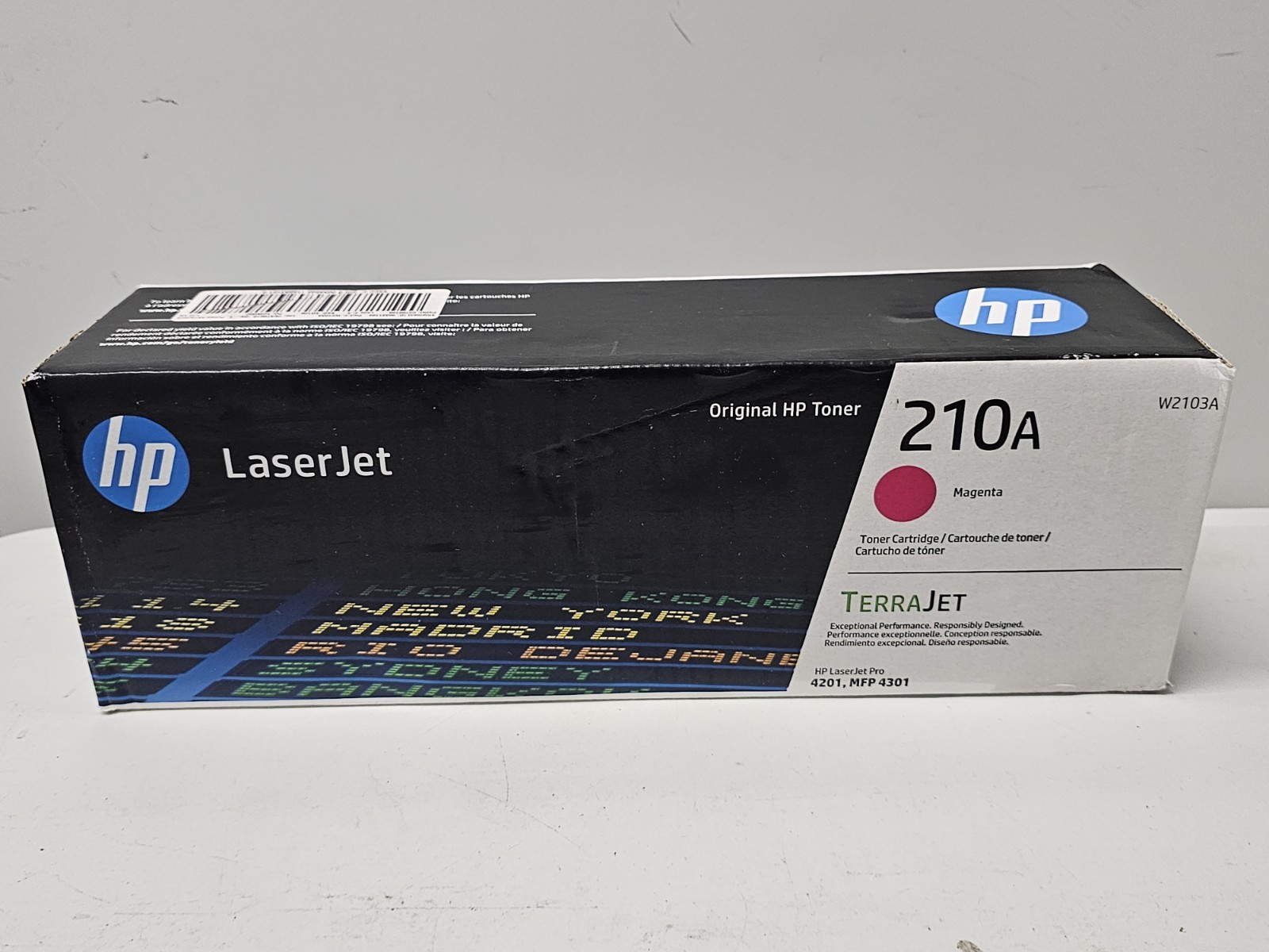 Genuine OEM HP 210A W2103A Magenta Toner New