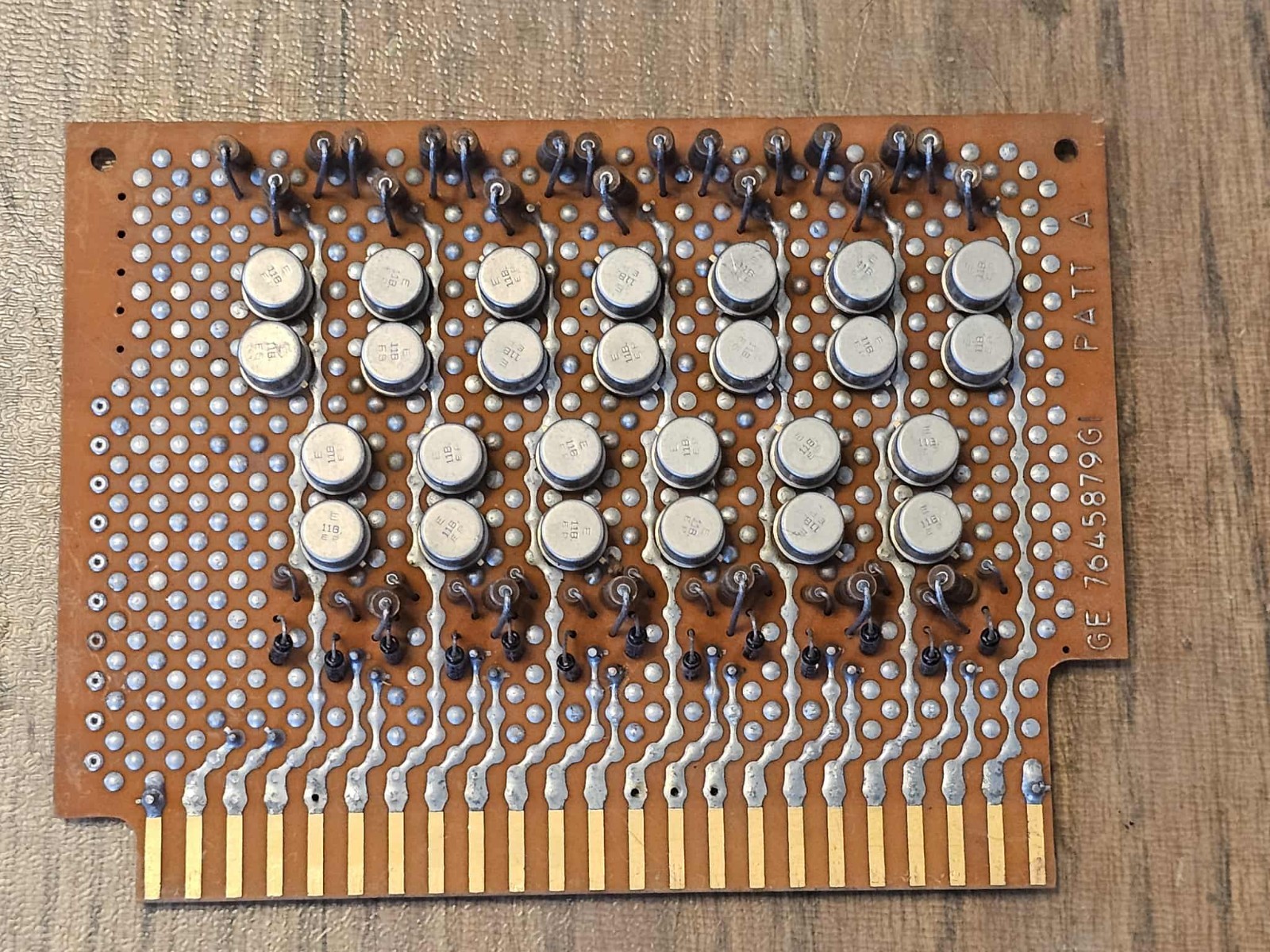 60s Rare General Electric GE 2N2522 7645879G1 Transistor Logic Control Board