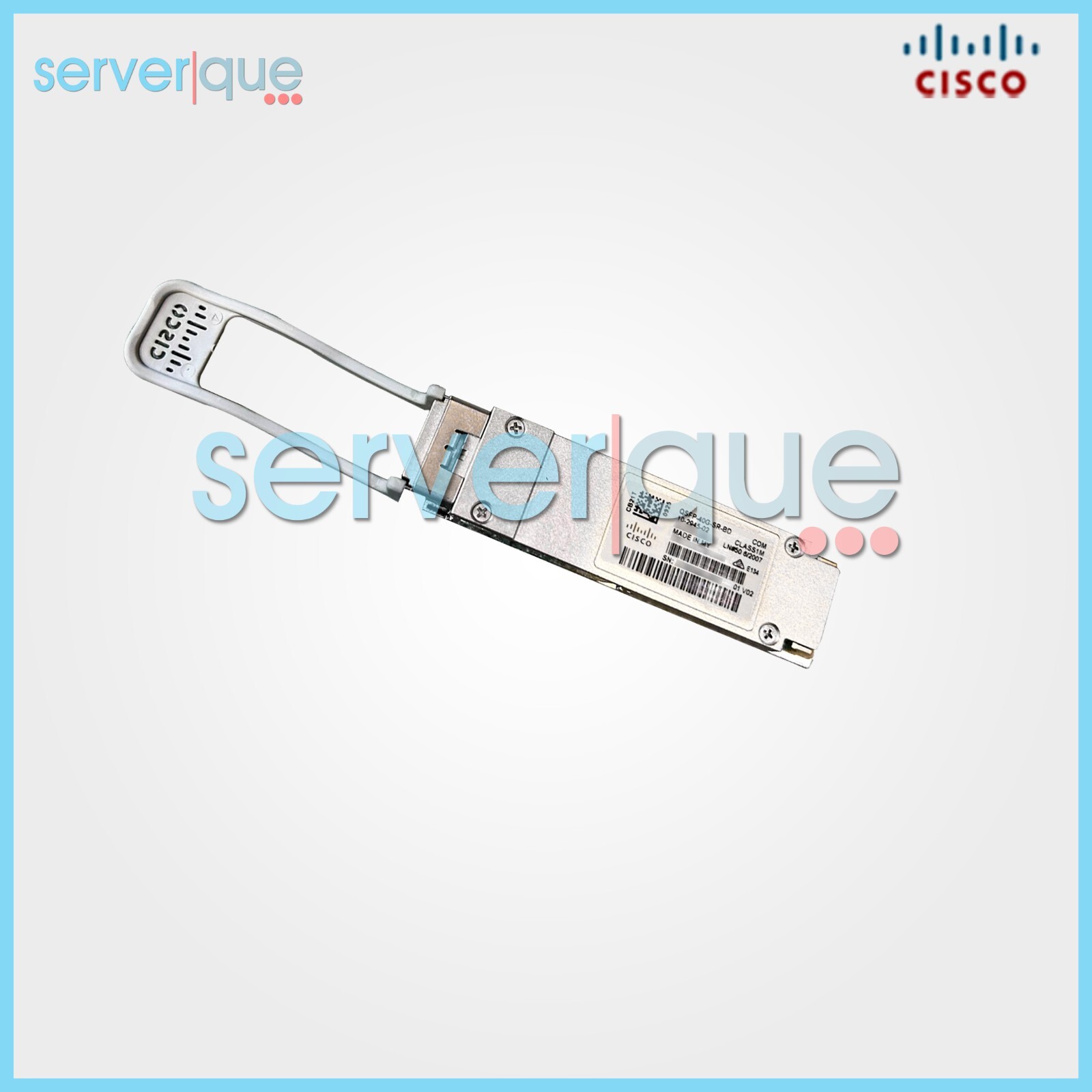 QSFP-40G-SR-BD Cisco 40Gb Multi-mode Fiber 40GBase-SR4-BiDi LC QSFP+ Transceiver