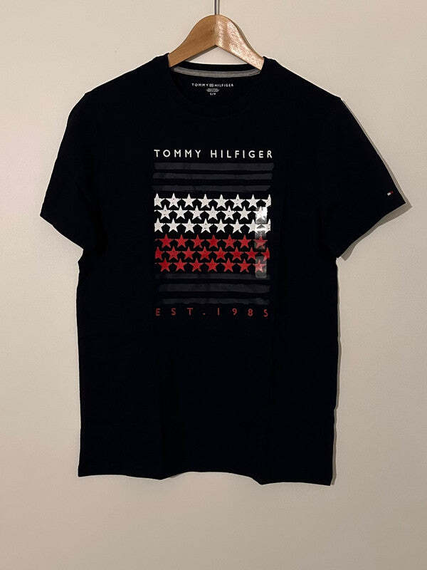 Tommy Hilfiger Mens Newton Heritage T-Shirt Sky Captain 78J5996 410