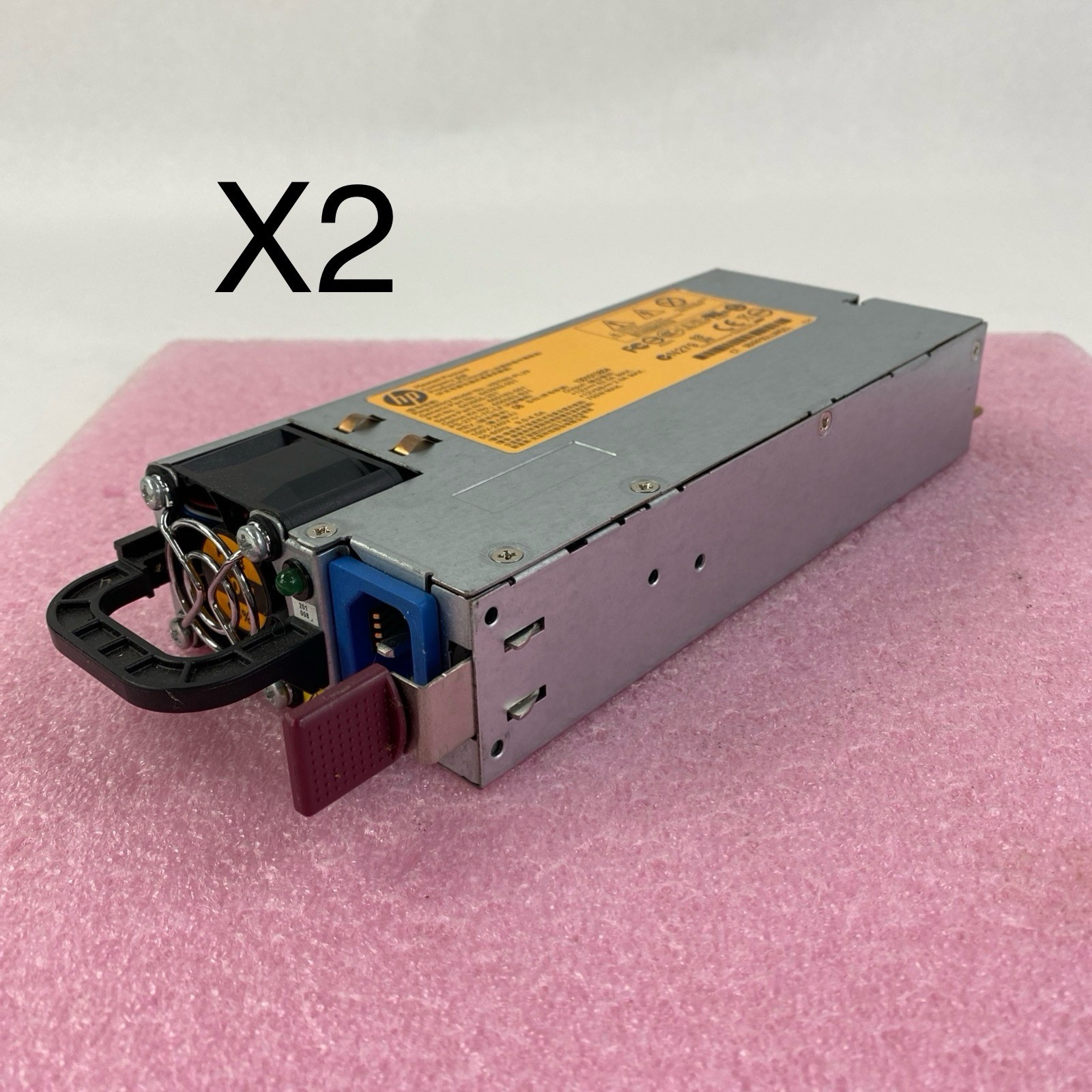 HP HSTNS-PL29 750W Power Supply Lot of 2