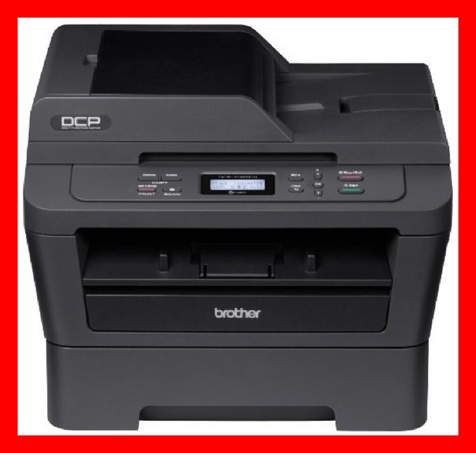 Brother DCP-7065DN Printer w/New Toner & NEW Drum ONLY 6,527 Pgs. FAST SHIP