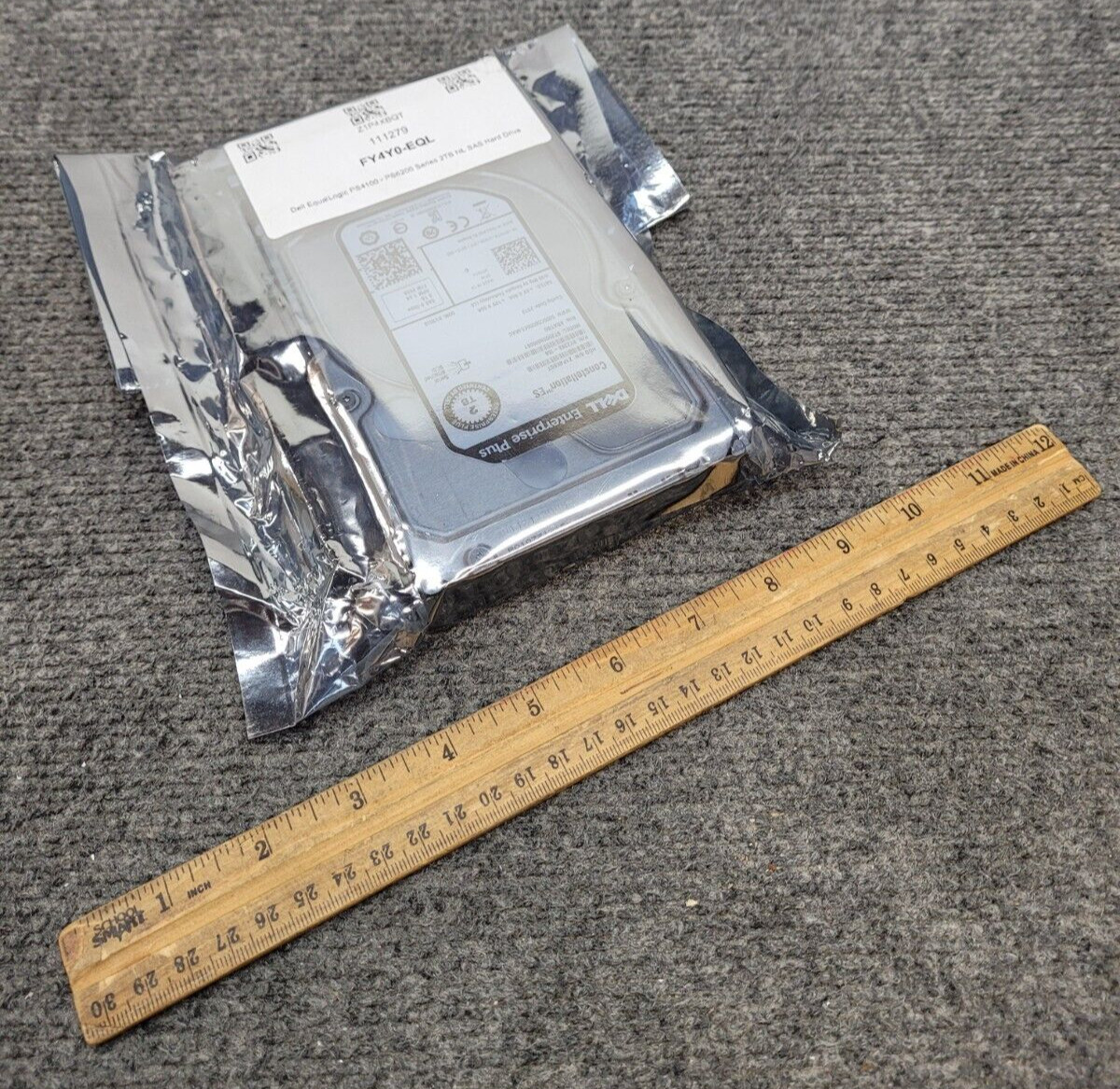 Dell EqualLogic PS4100-PS6200 FY4Y0-EQL 2TB NL SAS Hard Drive - New, Sealed -