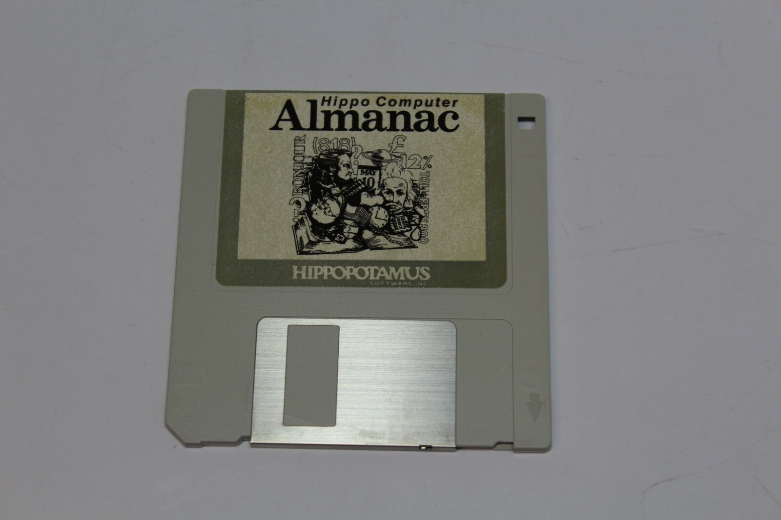 VTG Hippopotamus Software Hippo Computer Almanac 1985 Untested As Is