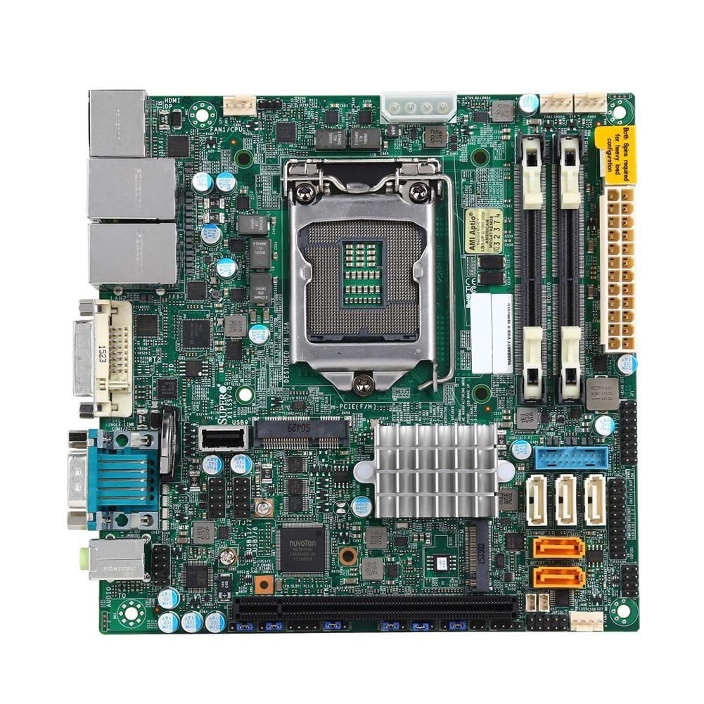 Supermicro MBD-X11SSV-Q-O X11SSV-Q - Motherboard - mini ITX - LGA1151  - HD