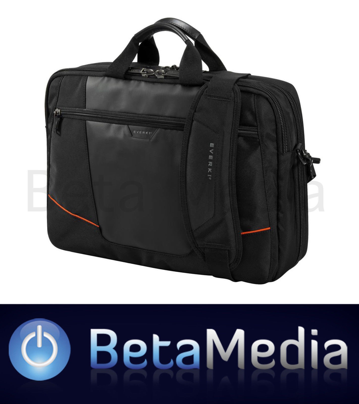 Everki 16" Flight Checkpoint Friendly Laptop Briefcase Bag iPad Tablet Pocket
