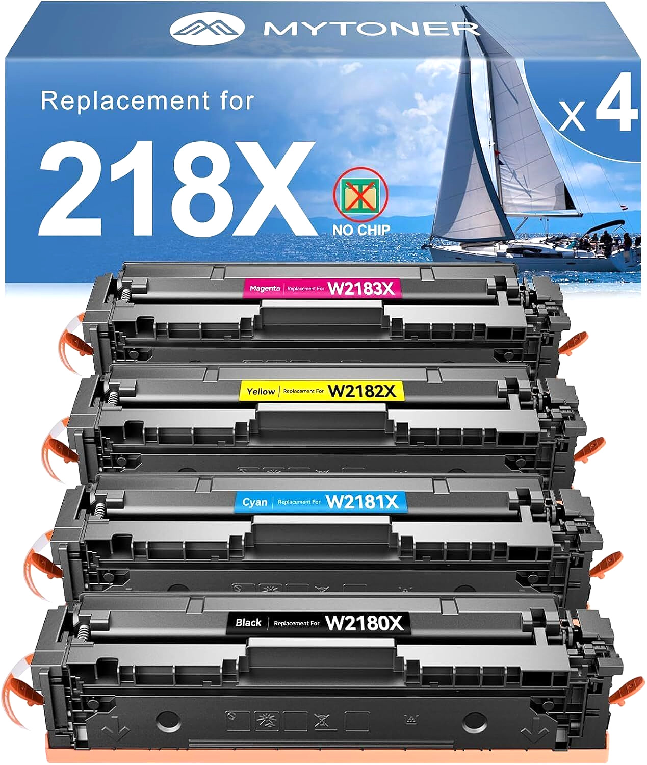 218X Toner Cartridge for HP Color LaserJet MFP 3301fdw 3301cdw 3301sdw/Pro 3201d