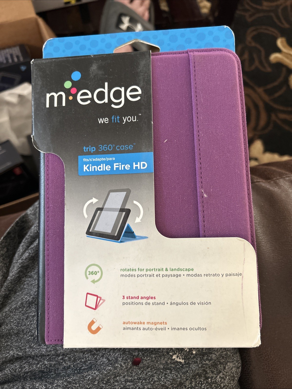 Ledge Trip 360 Case For A kindle fire HD
