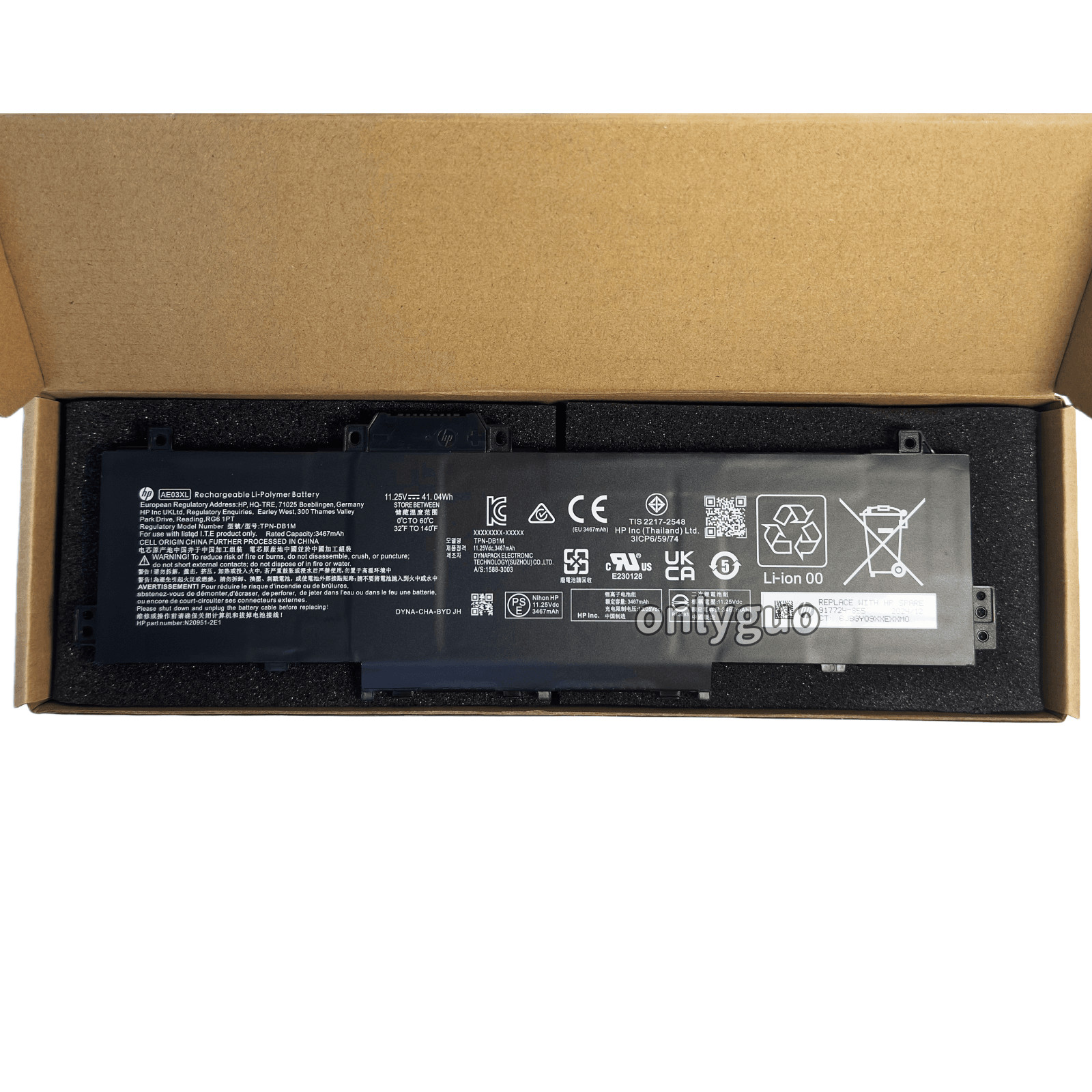 Genuine OEM AE03XL Battery for HP 240 245 250 255 256 G10 HSTNN-OB3E N21969-005