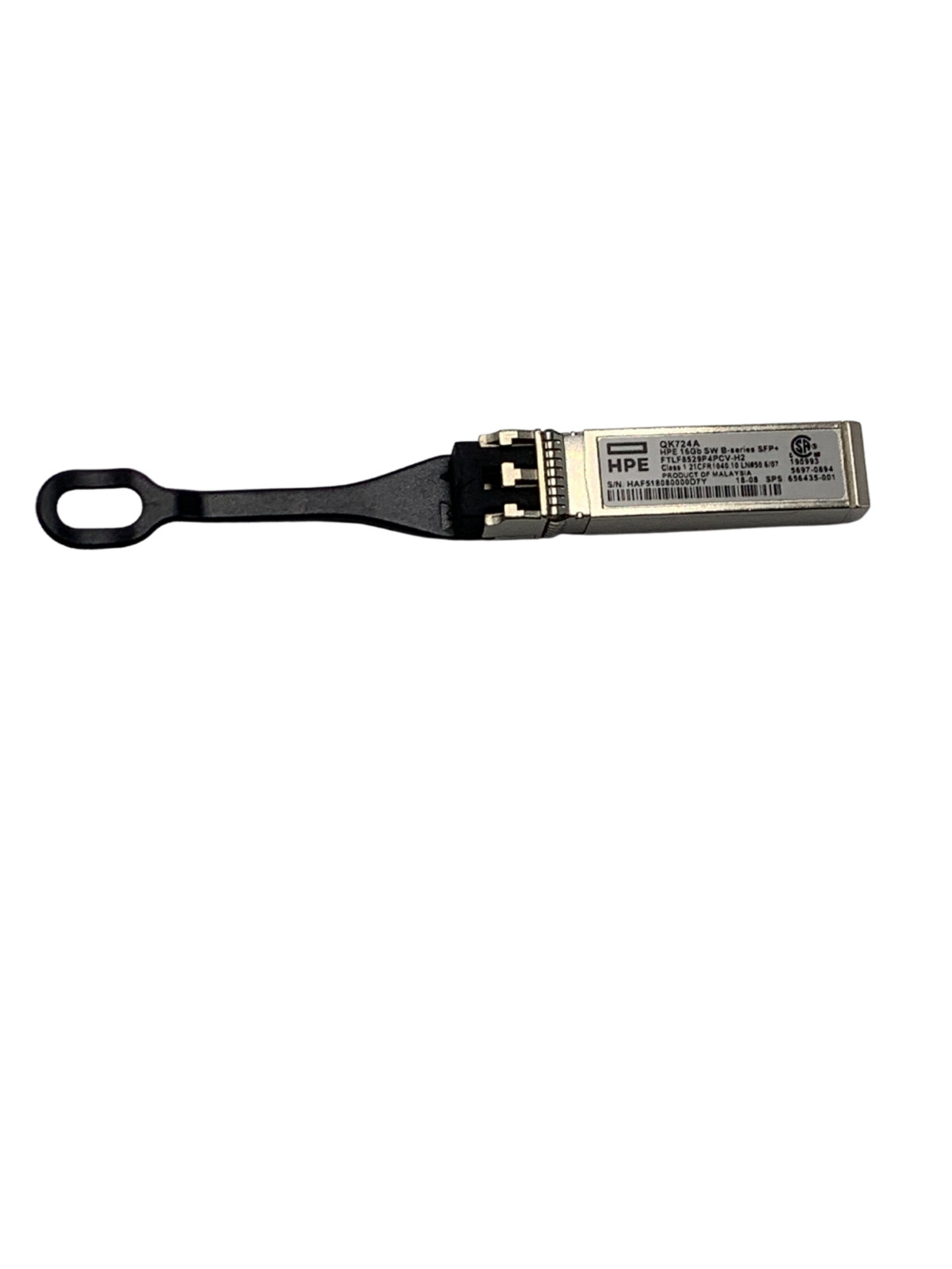 HP 656435-001 QK724KA 16GB SPF+ Short Wave B-series Transceiver w60