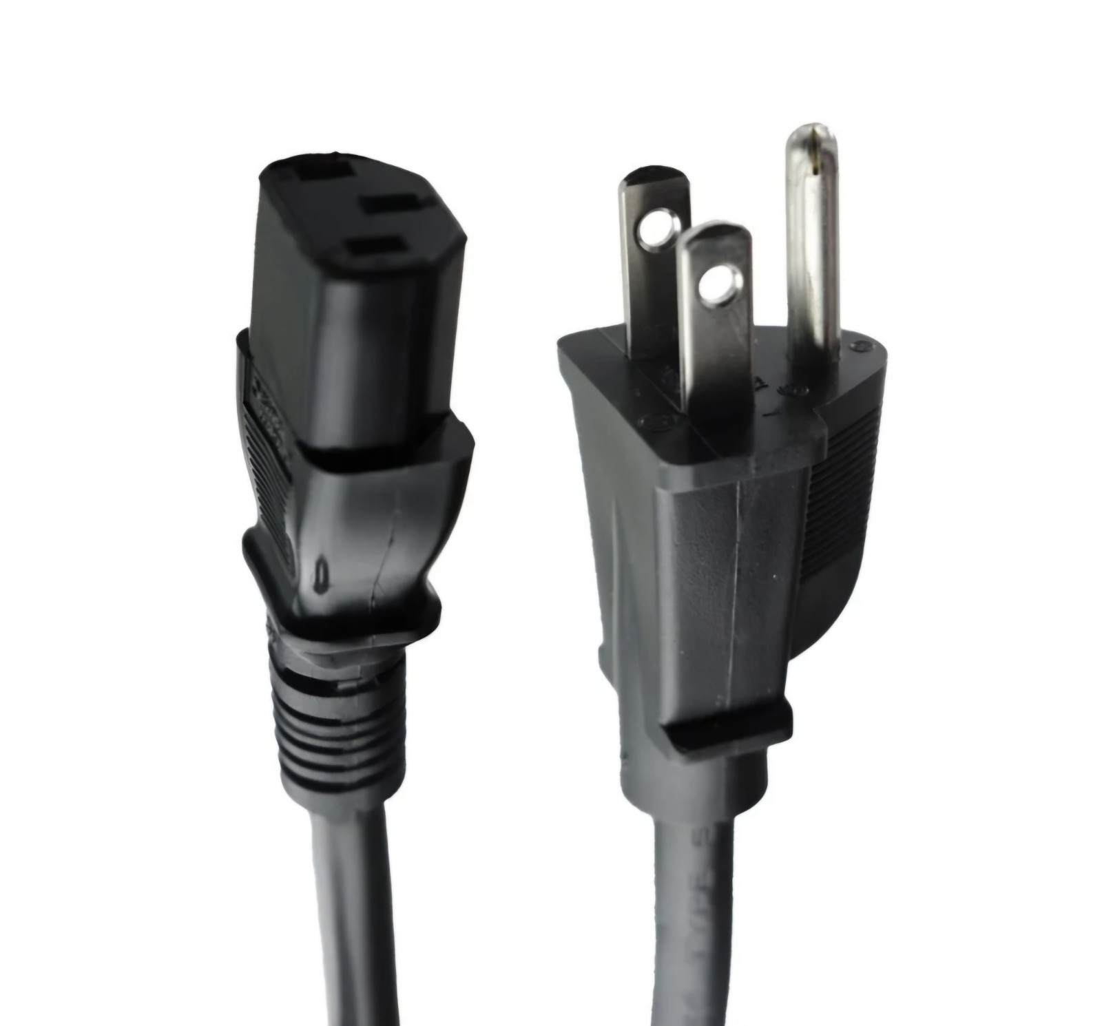 I-Sheng 12 Ft (IS-14) Power Supply (13A / 125V) Cable - Black